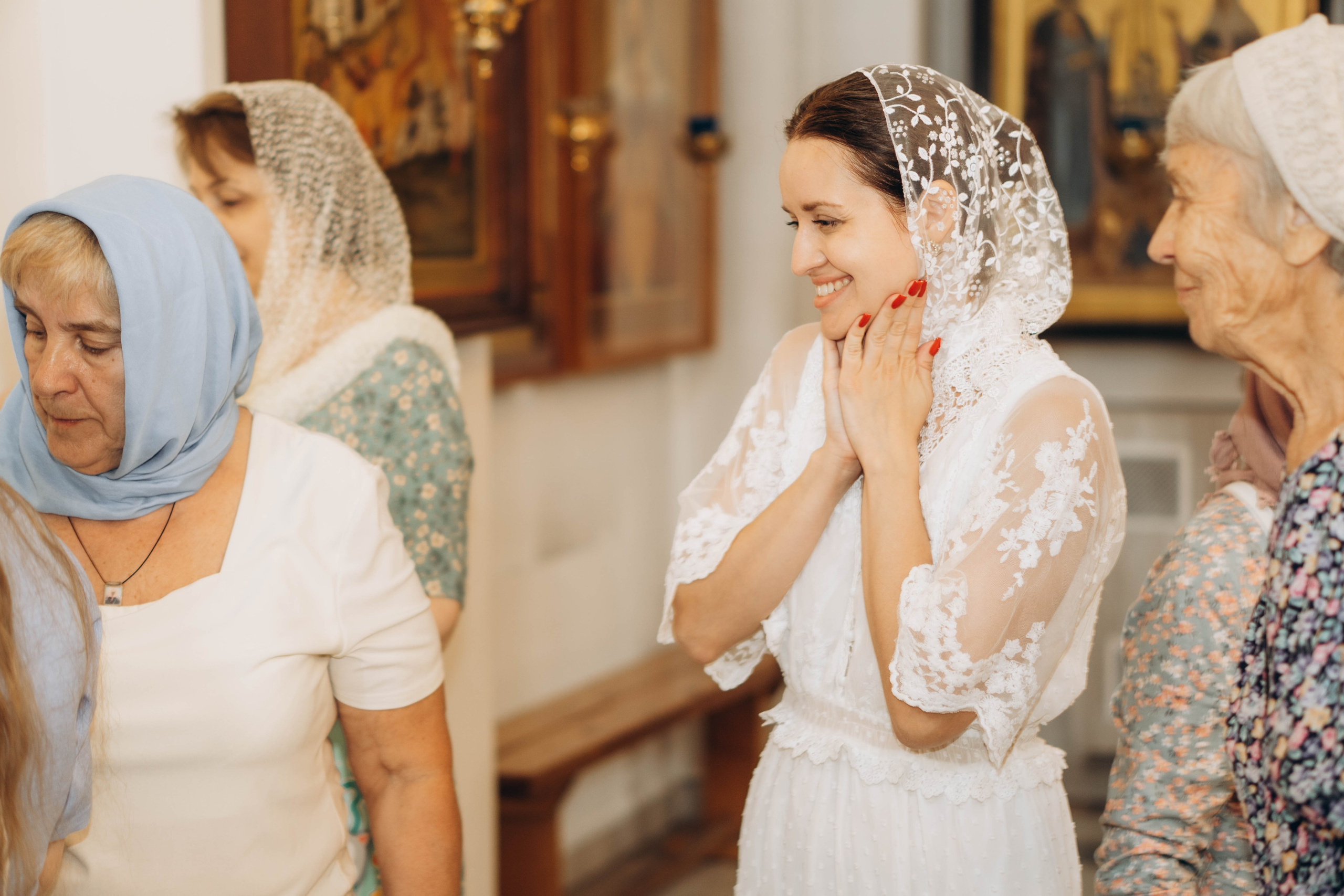 Крещение Тихона Церковь Почаевской иконы Божией Матери в Салтыковке. Фотограф Москва Валерия Веденина