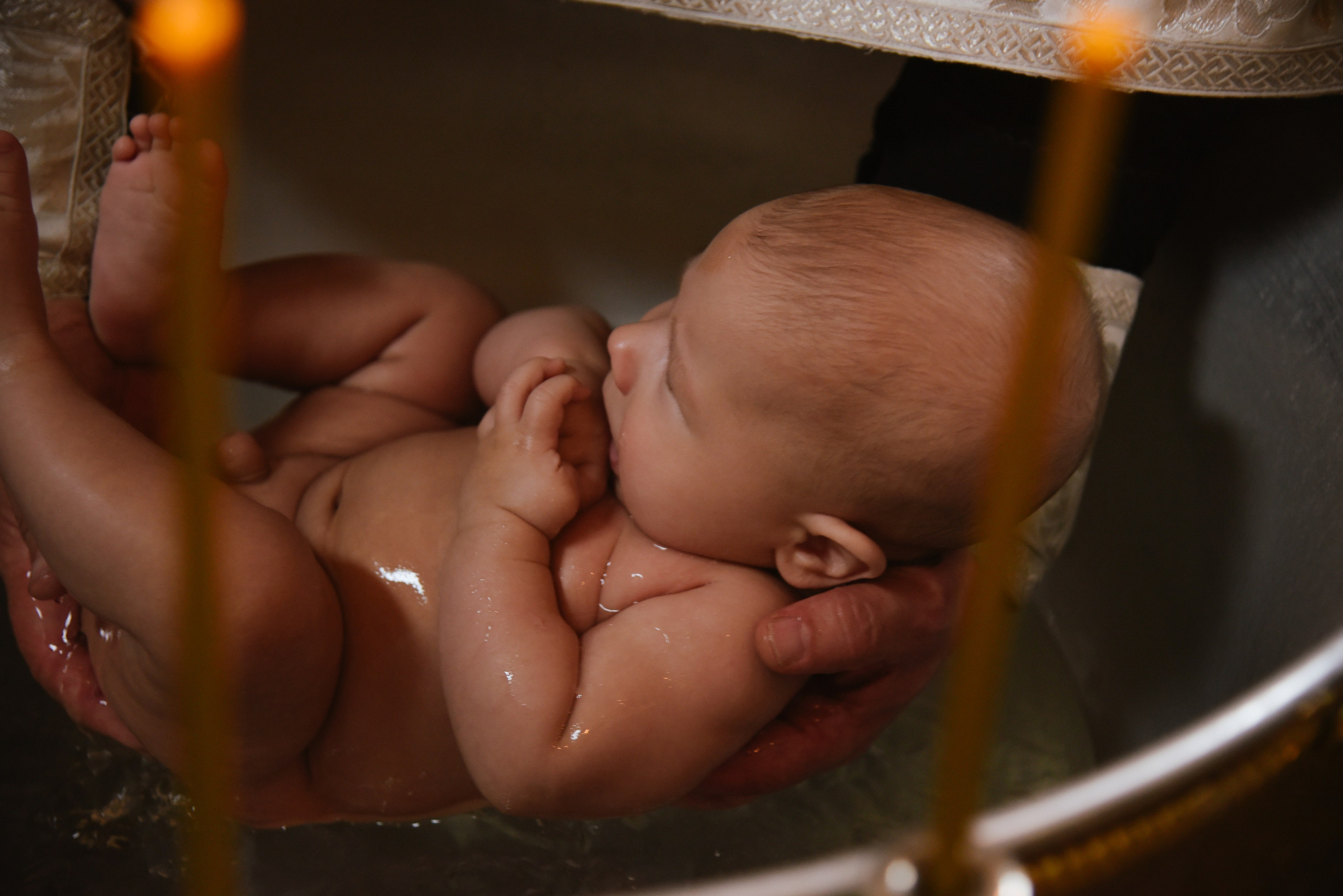 Крещение Вадима. Фотограф Лола Волна, город Москва