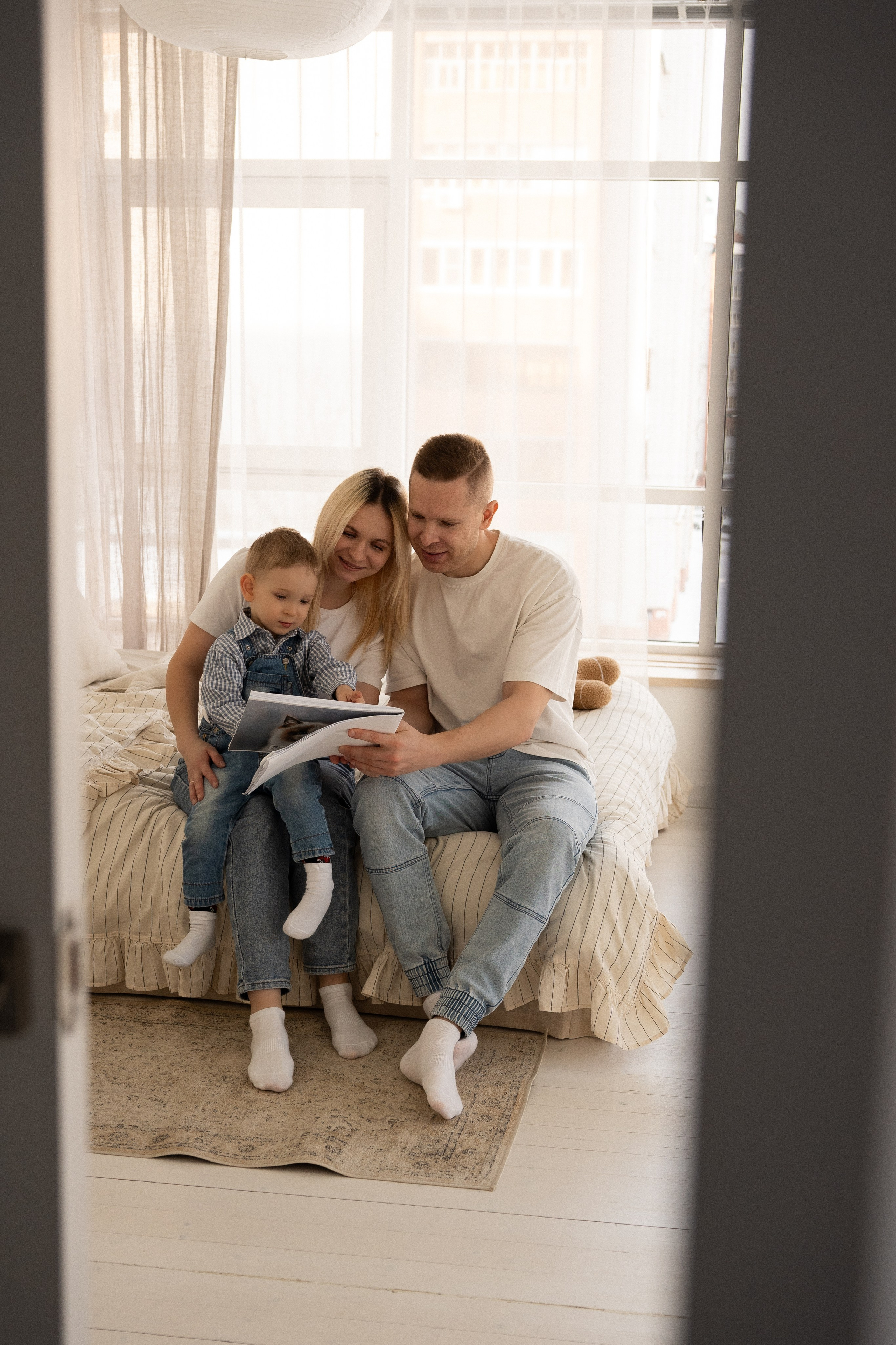 Семейная съемка в студии