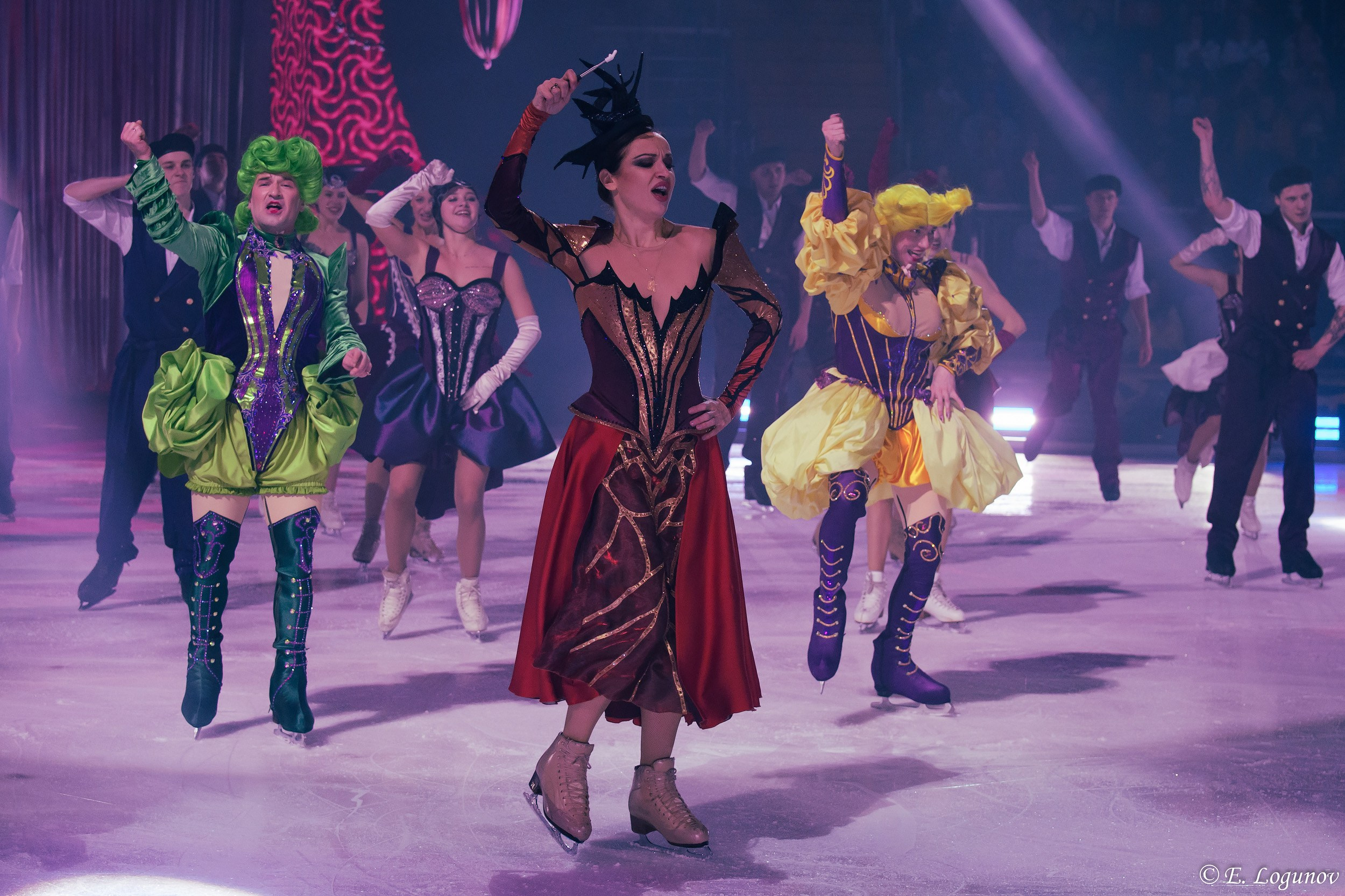 Россия. Москва. 20&nbsp;декабря 2025. Ледовое шоу Татьяны Навки «Золушка»