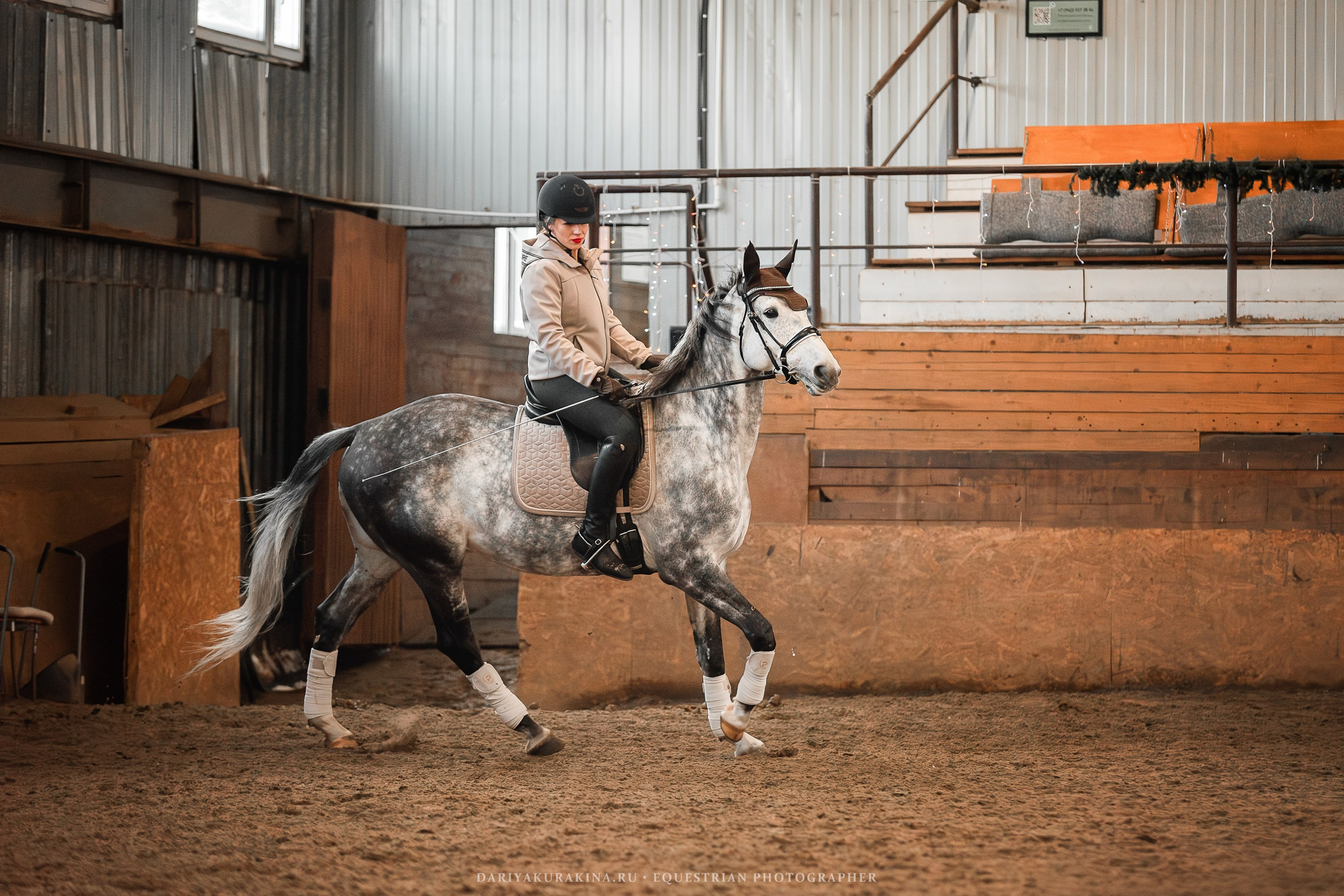 «ЮНА» Тренировка. Конный фотограф Куракина Дарья • Фотосессии с лошадьми