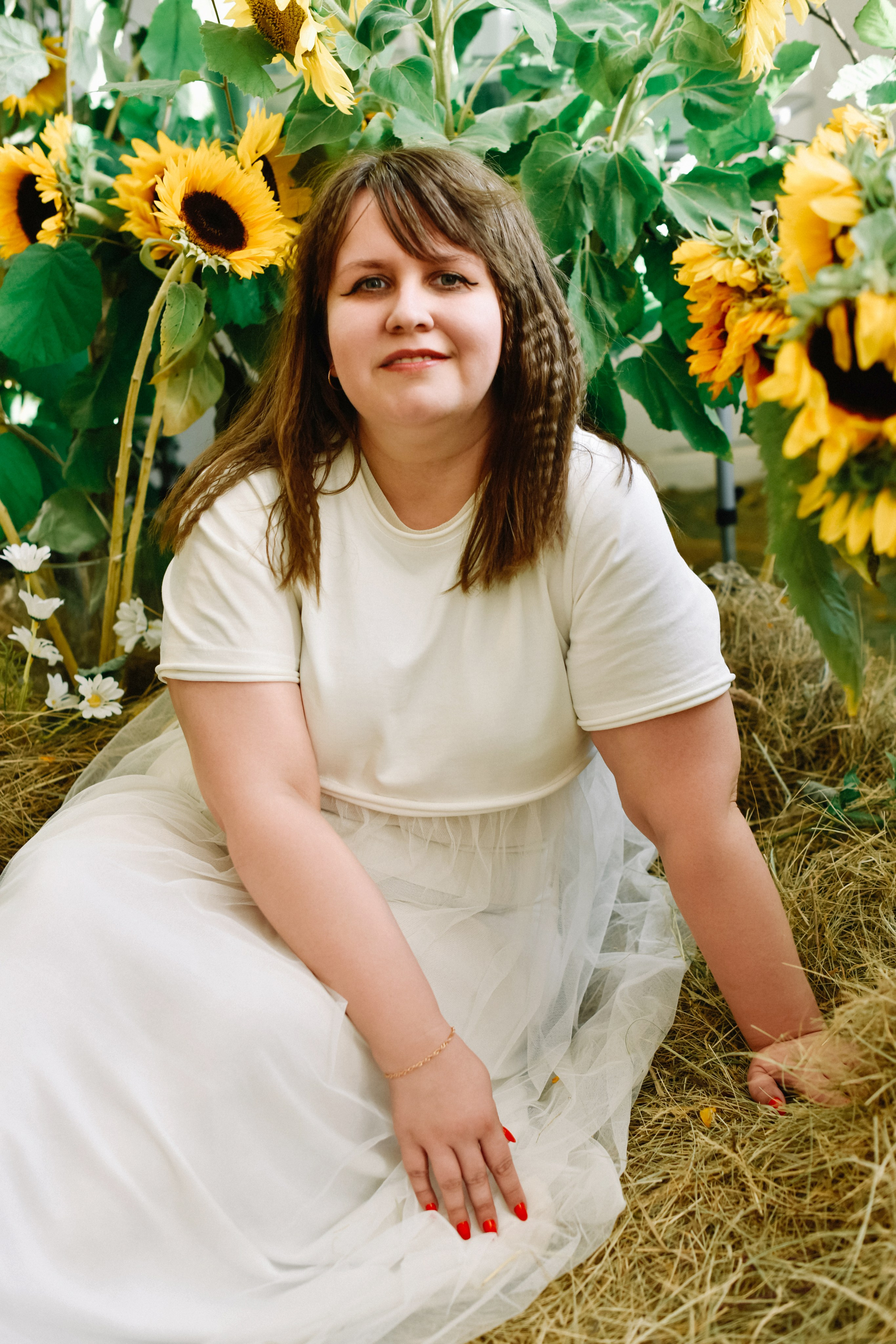 Анна подсолнухи