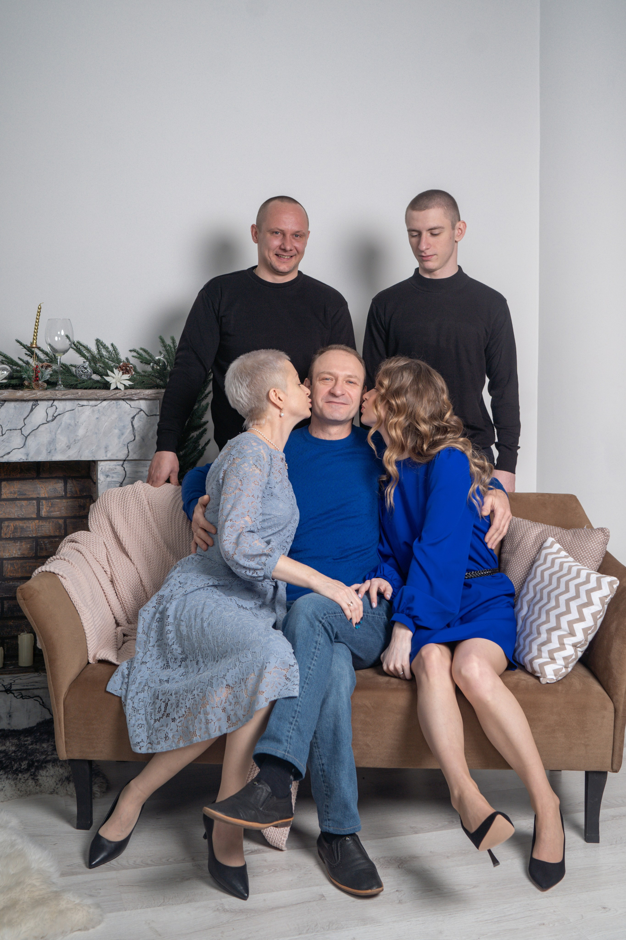 Семья. Фотограф Зинаида Евдокимова