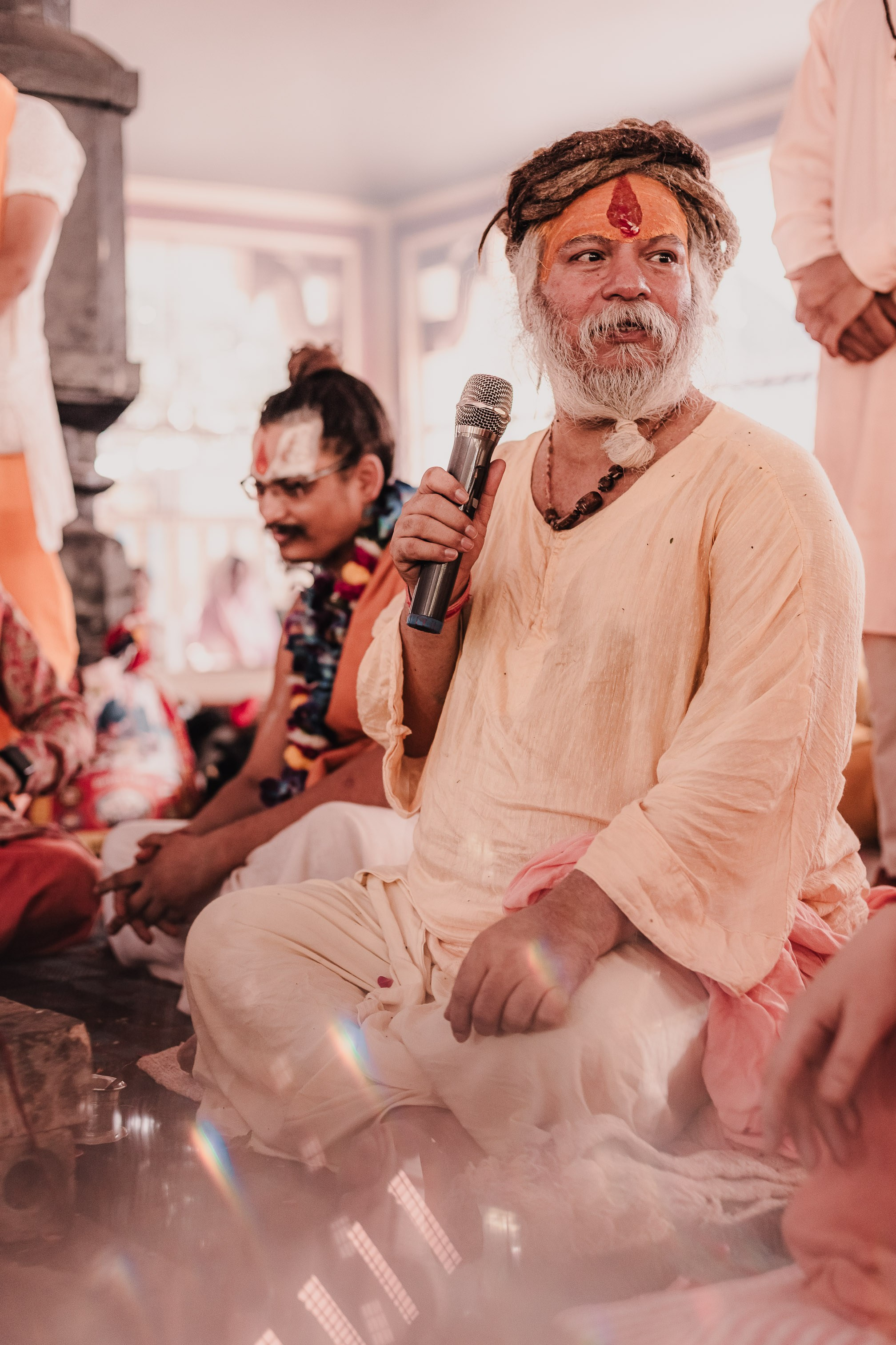 Navaratri yajna at Devraha Baba Ji ashram. Мариам Багдасарян