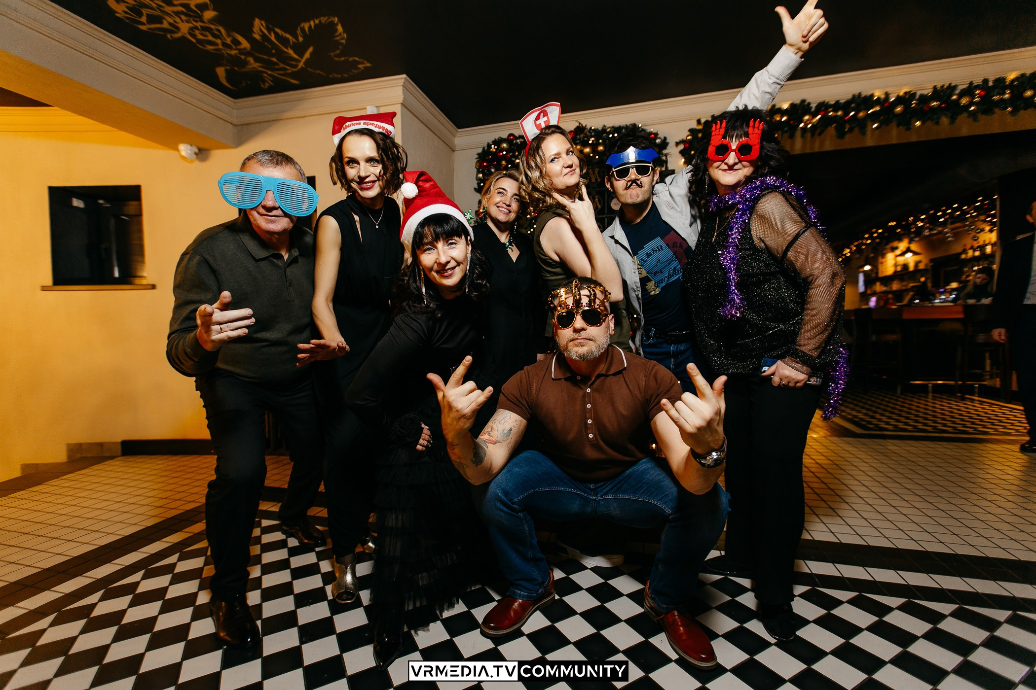 Новогодний вечер в ресторане «Мюнхен»