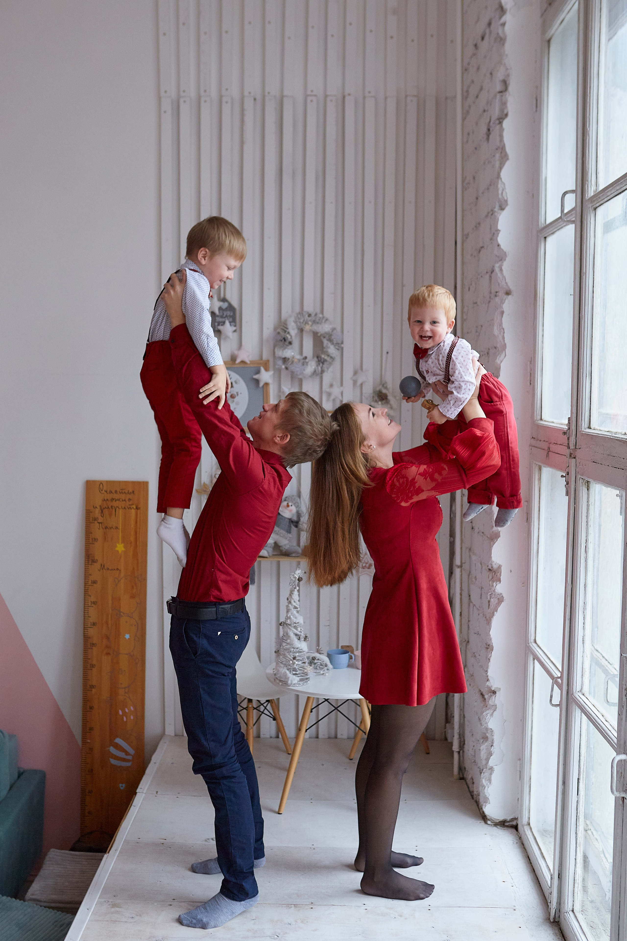 Семейные студийные съемки. Кокорин Евгений Фотограф