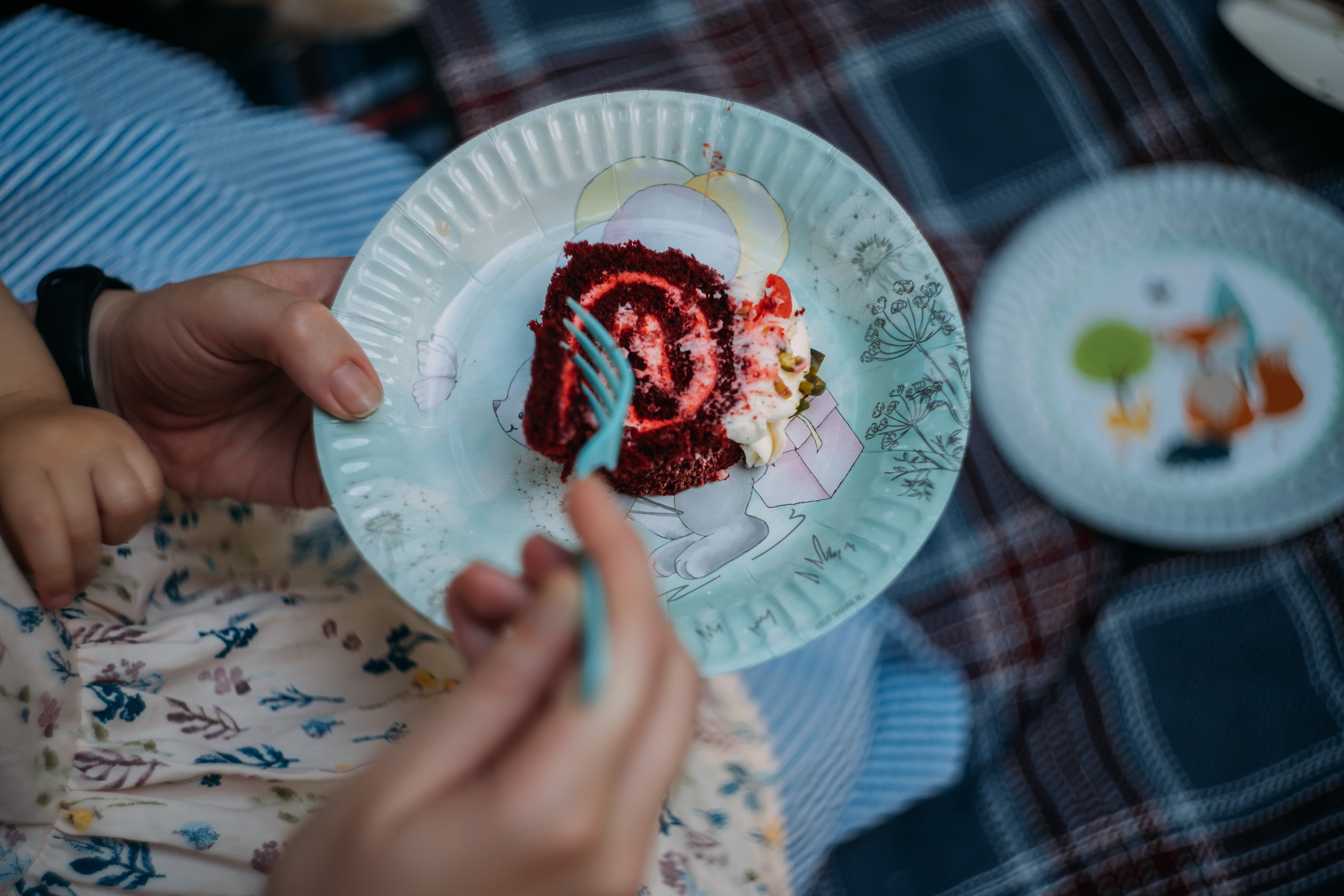 День рождения: пикник в парке. Семейный и детский фотограф в Москве