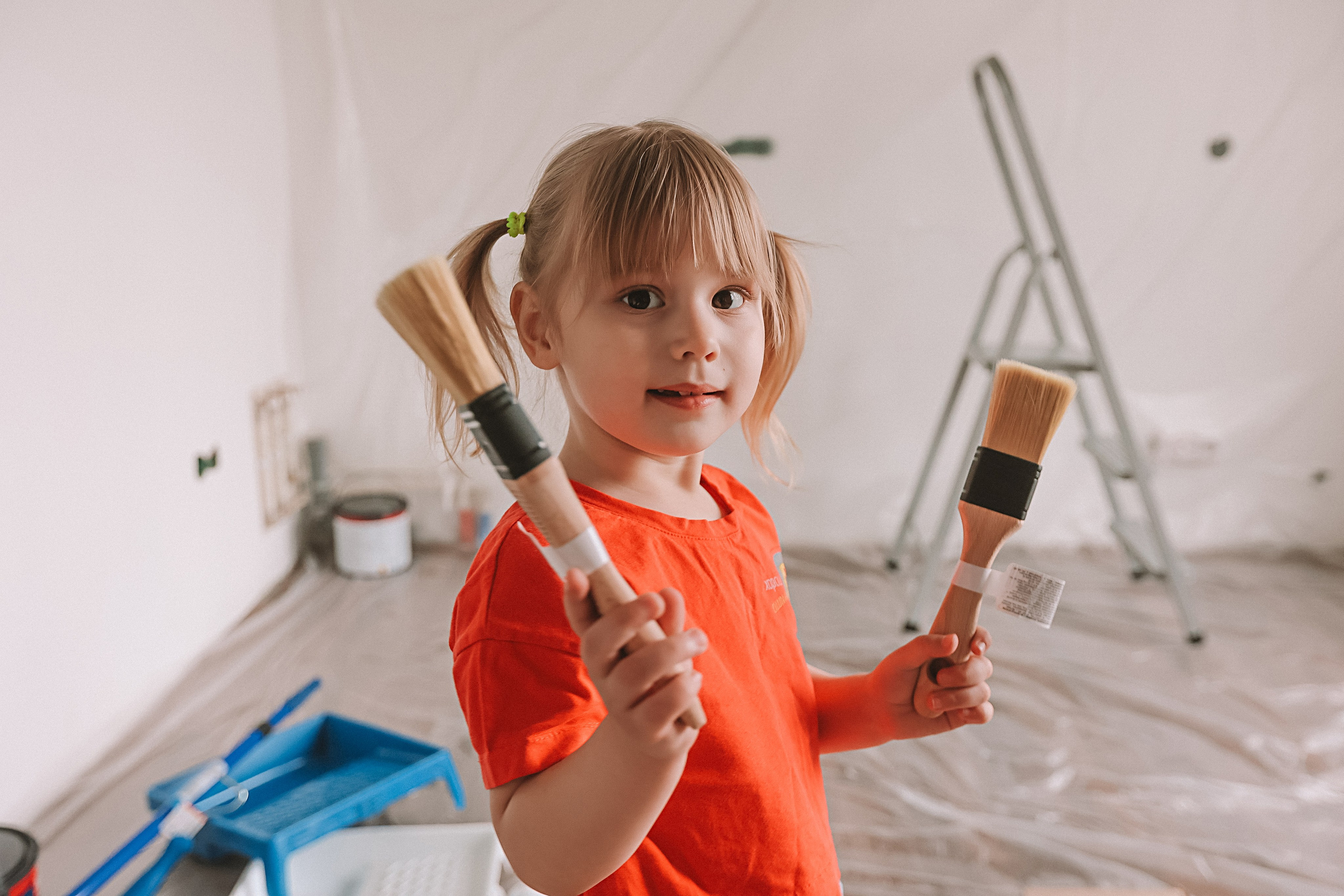 Ремонт. Семейный фотограф Тюмень, фотограф на роды Салмина Мария