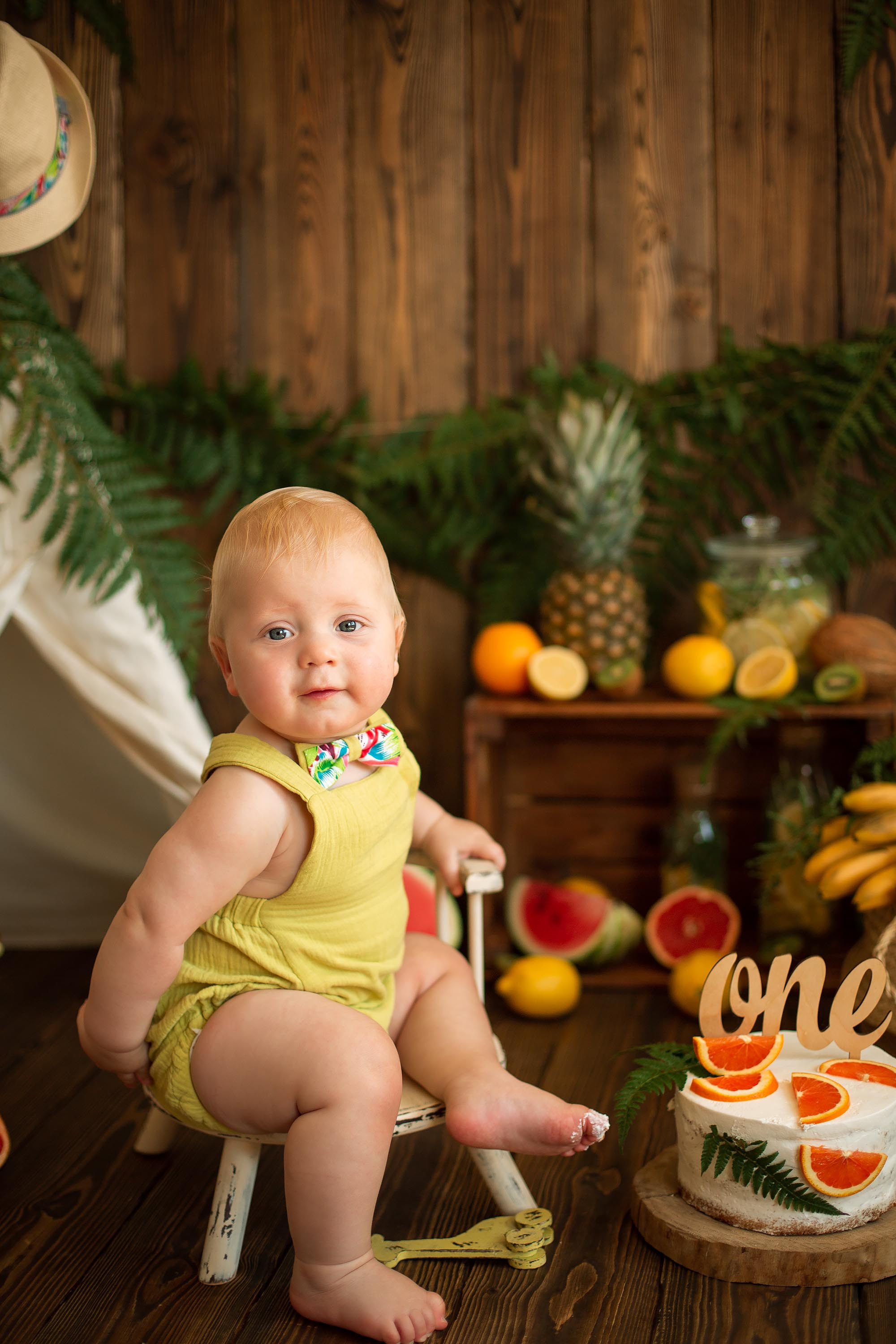 Стилизованная фотоссесия первого годика малыша. Семейный и детский фотограф в Сочи Наталья Вербицкая