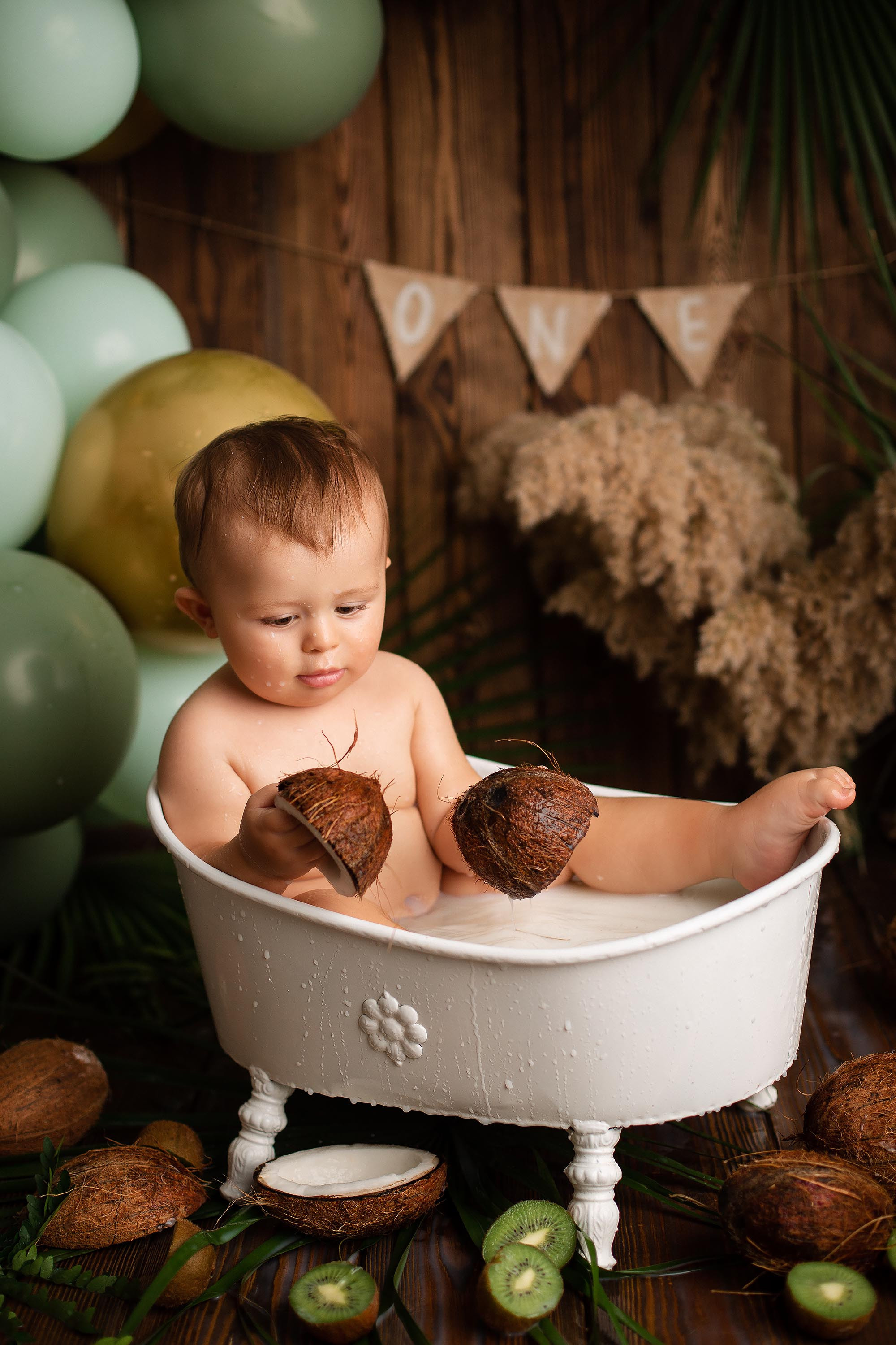 Стилизованная фотоссесия первого годика малыша. Семейный и детский фотограф в Сочи Наталья Вербицкая