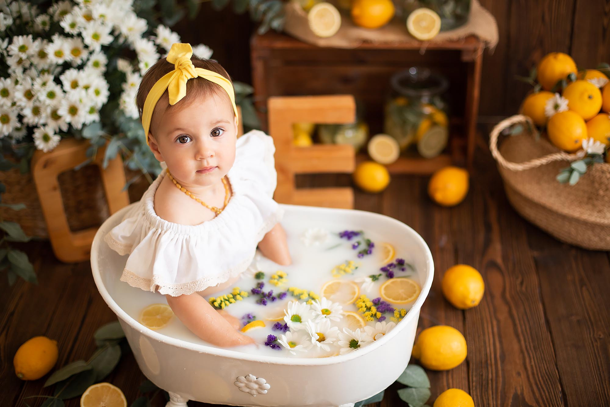 Стилизованная фотоссесия первого годика малыша. Семейный и детский фотограф в Сочи Наталья Вербицкая