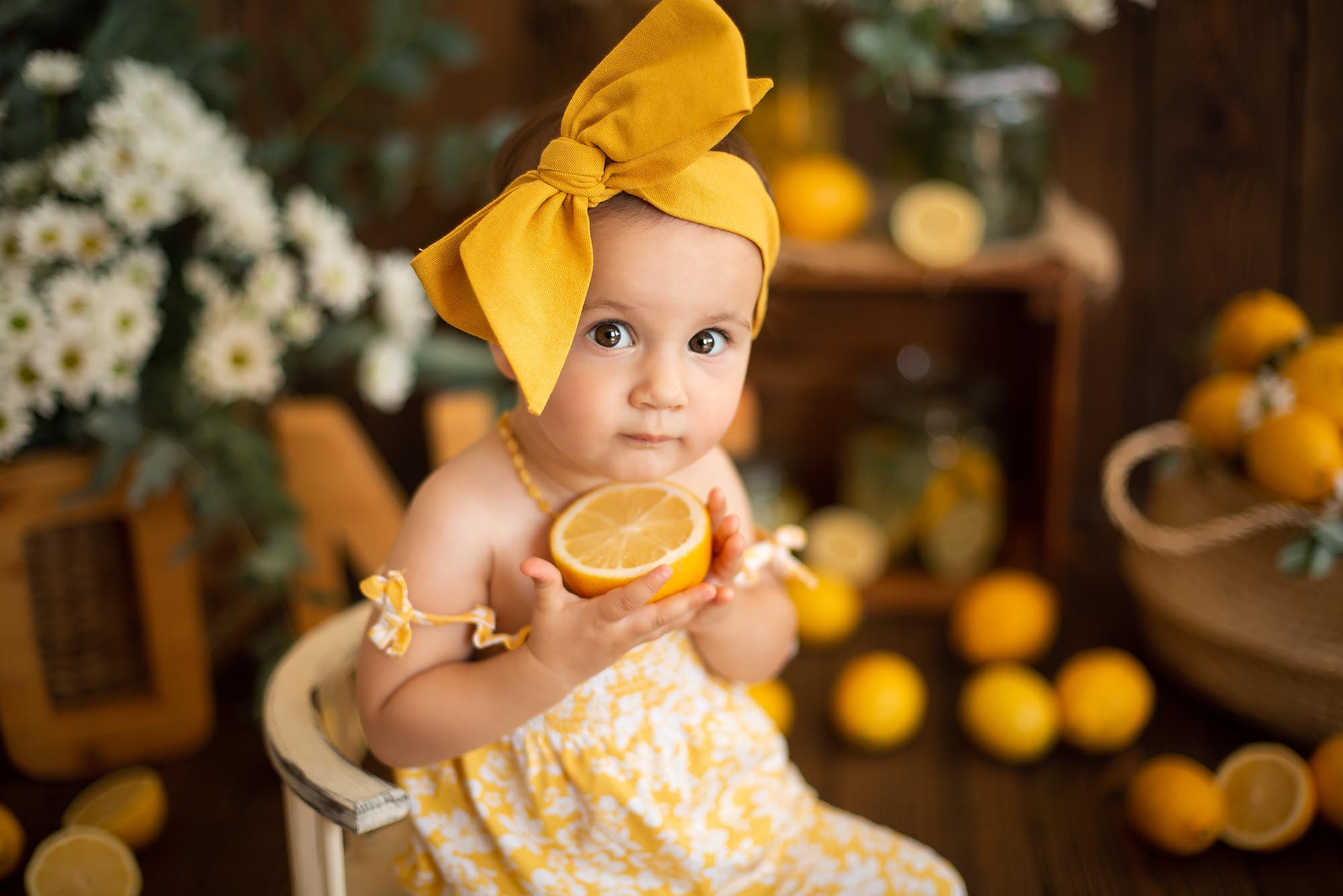 Стилизованная фотоссесия первого годика малыша. Семейный и детский фотограф в Сочи Наталья Вербицкая
