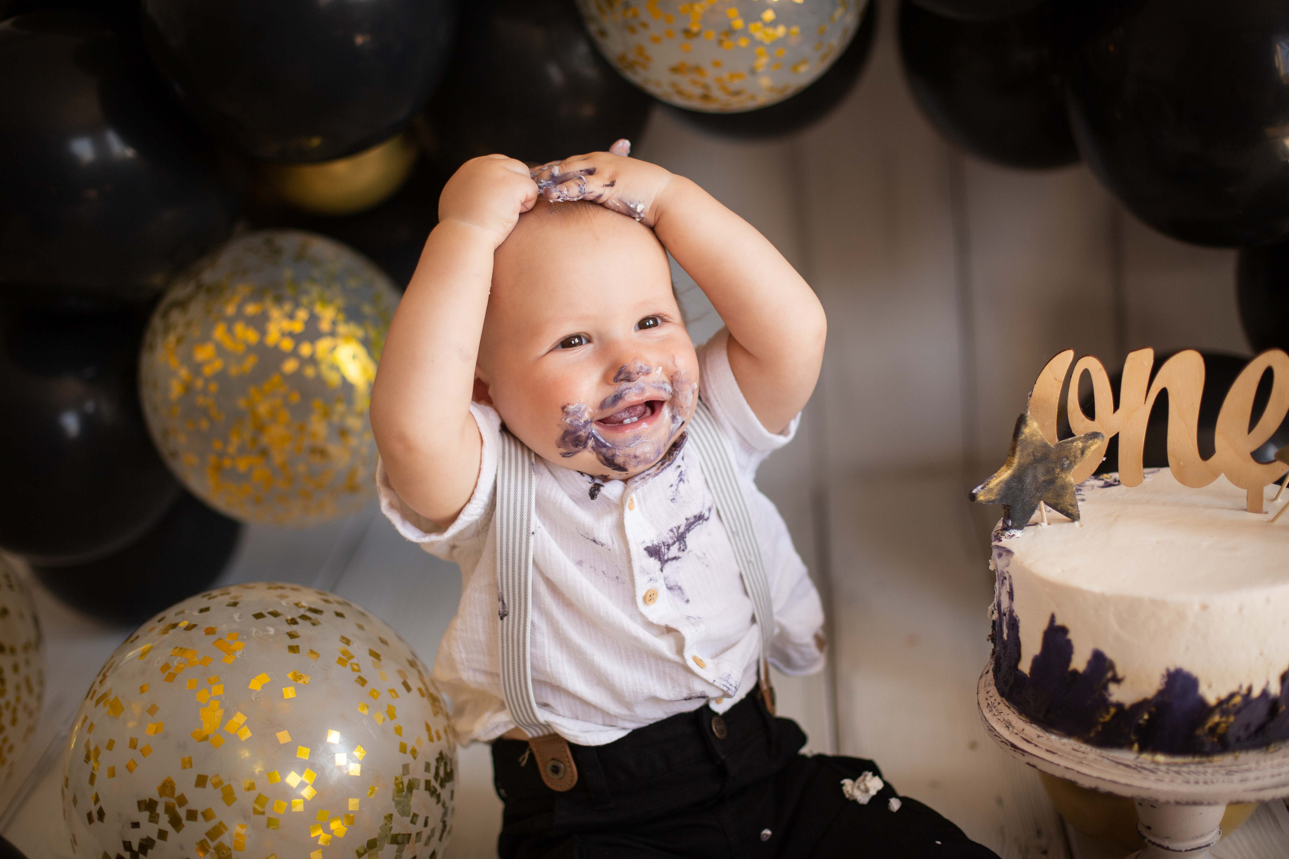 Стилизованная фотоссесия первого годика малыша. Семейный и детский фотограф в Сочи Наталья Вербицкая