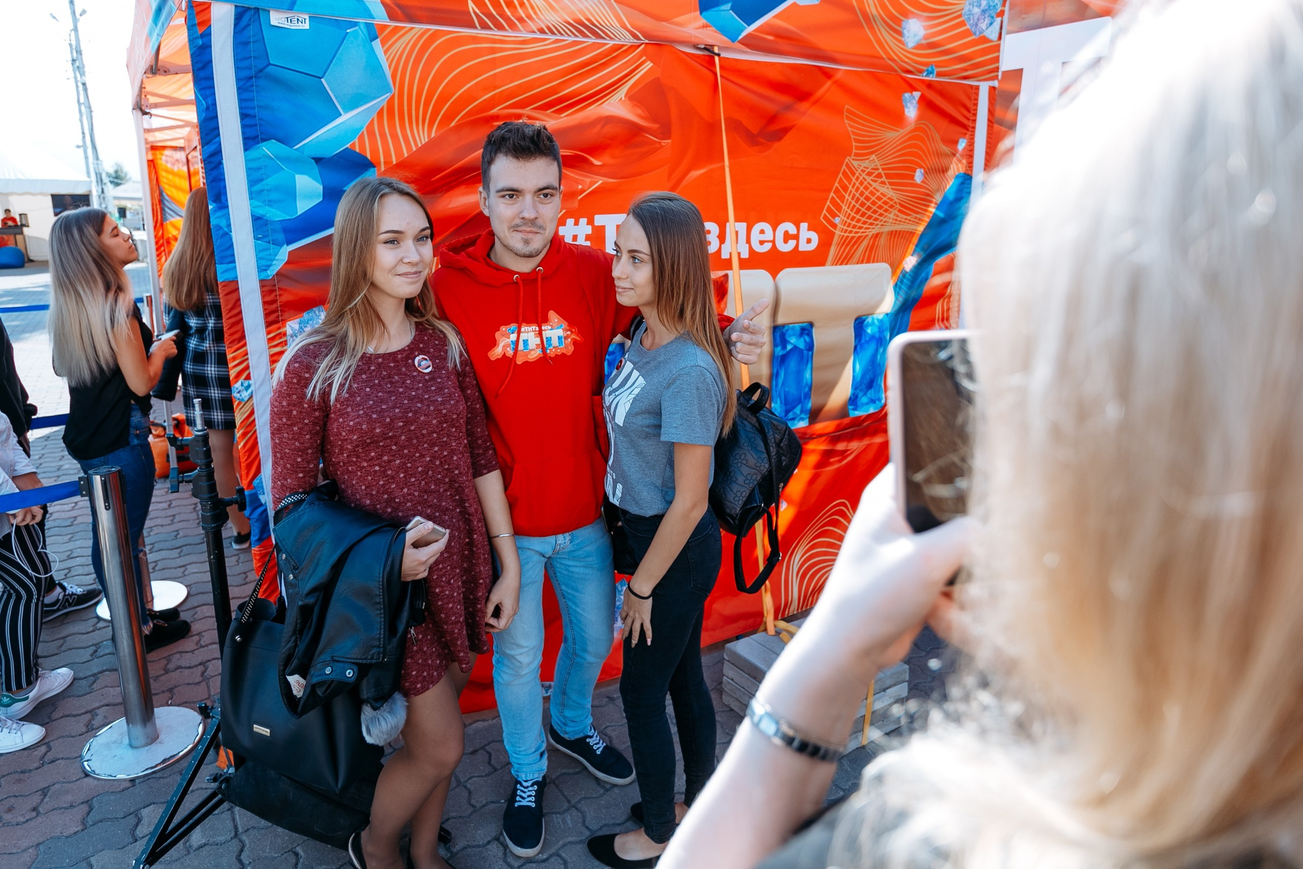 Попади на ТНТ @ Театральная площадь. Репортажный фотограф Максим Полянский. Москва, Санкт-Петербург, Красноярск