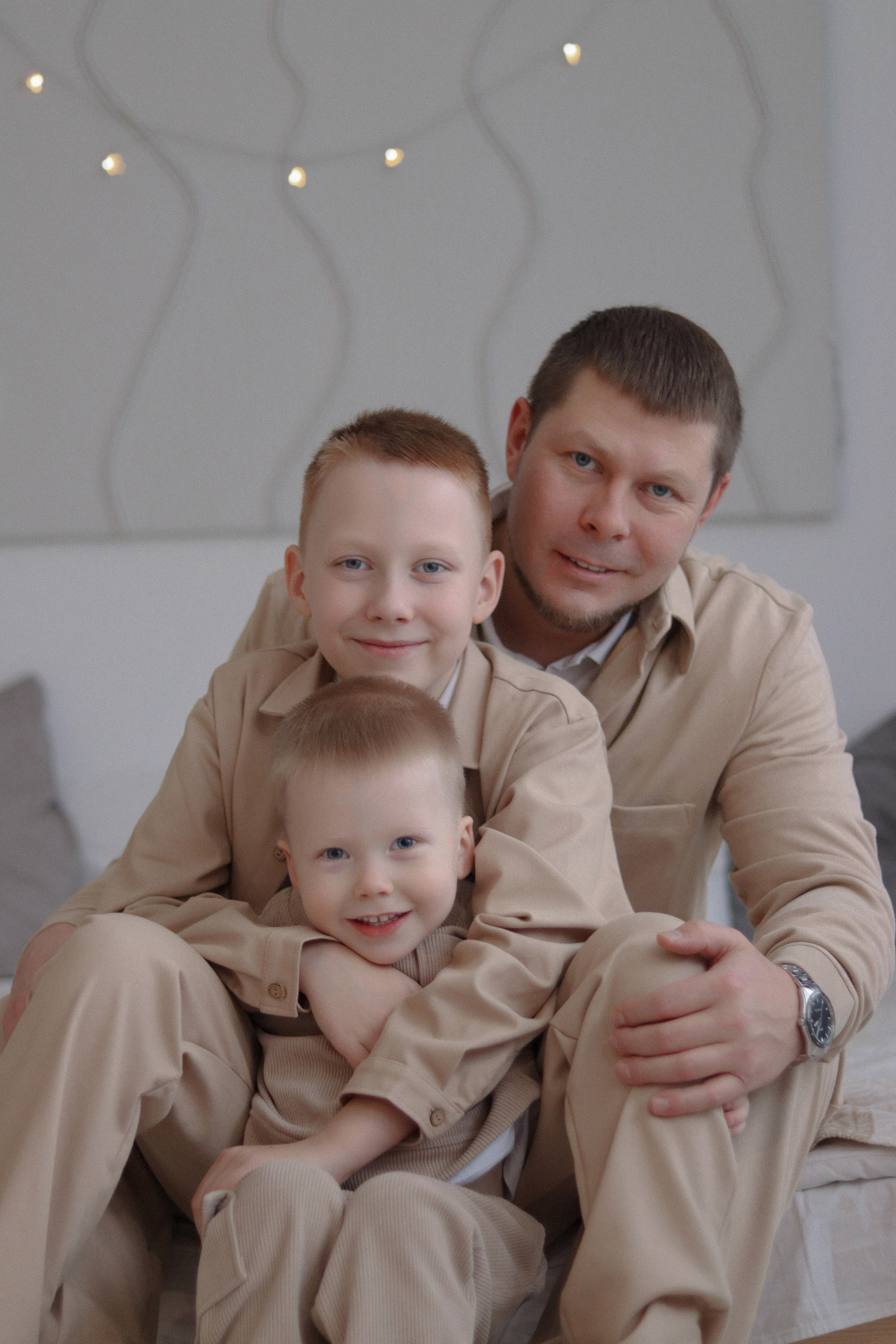 Семья Юли, Жени, Платона и Мирона. Фотограф Самара Лена Мандарин
