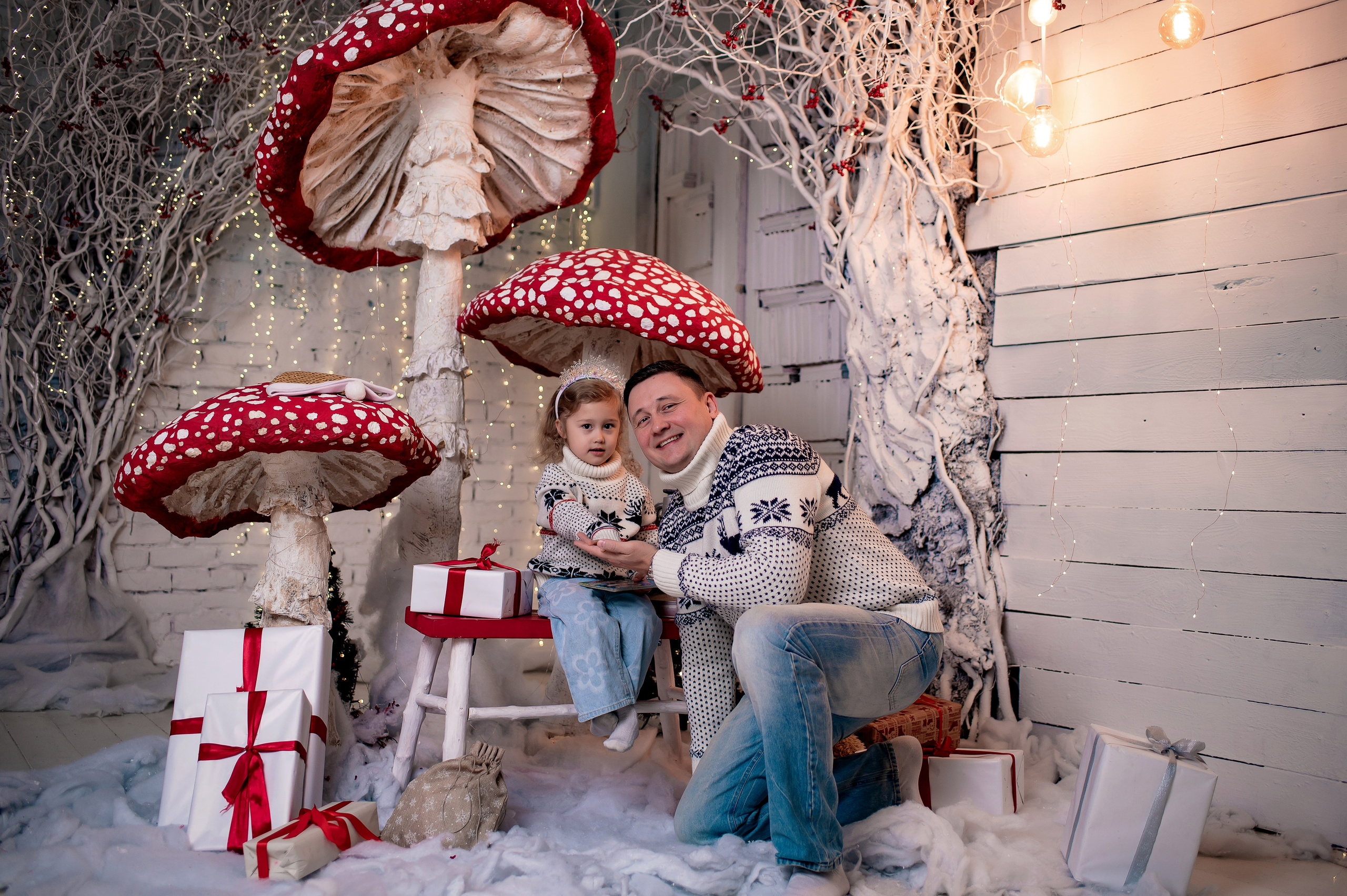Семейная новогодняя фотосессия в г. Краснодар. Семейный и детский фотограф в Краснодаре Ольга Осинцева