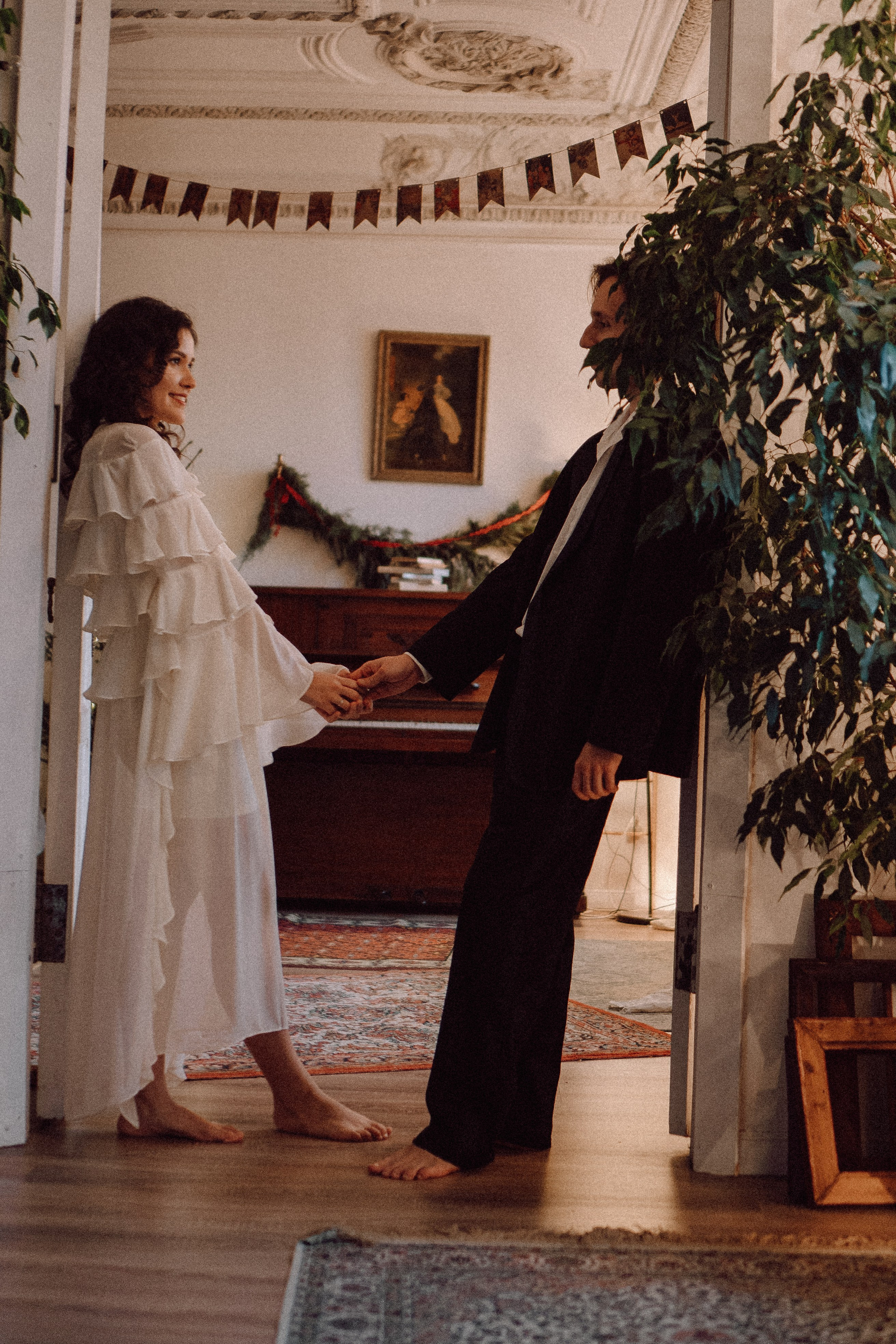 УТРО ЖЕНИХА И НЕВЕСТЫ В ФОТОСТУДИИ И ОСНОВНАЯ ФОТОСЕСИСИЯ ЗИМОЙ. Профессиональный фотограф, Санкт-Петербург — Виктория Богомолова