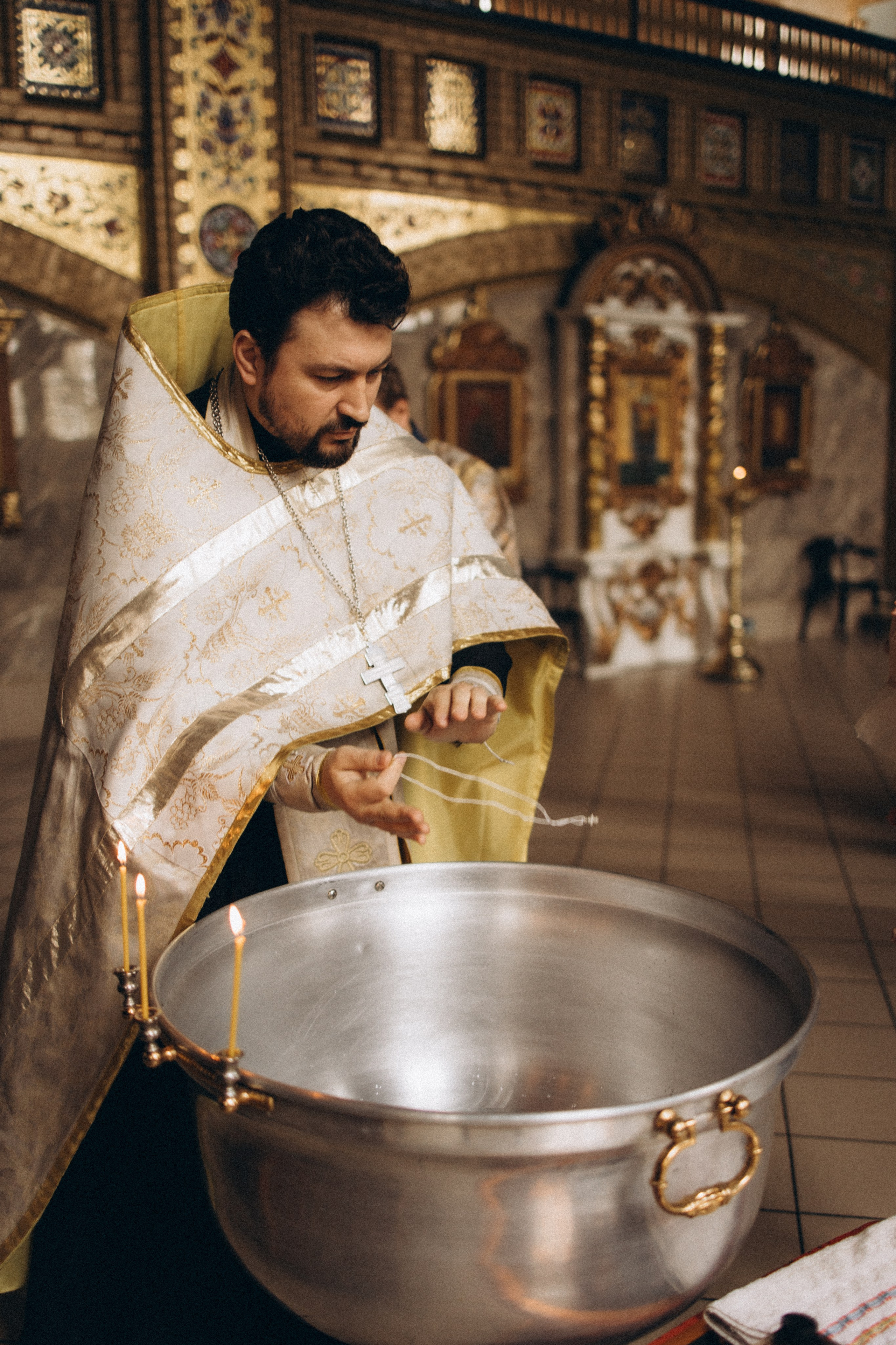Таинство крещение. Семейный фотограф в Калининграде Юлия Нигаматулина
