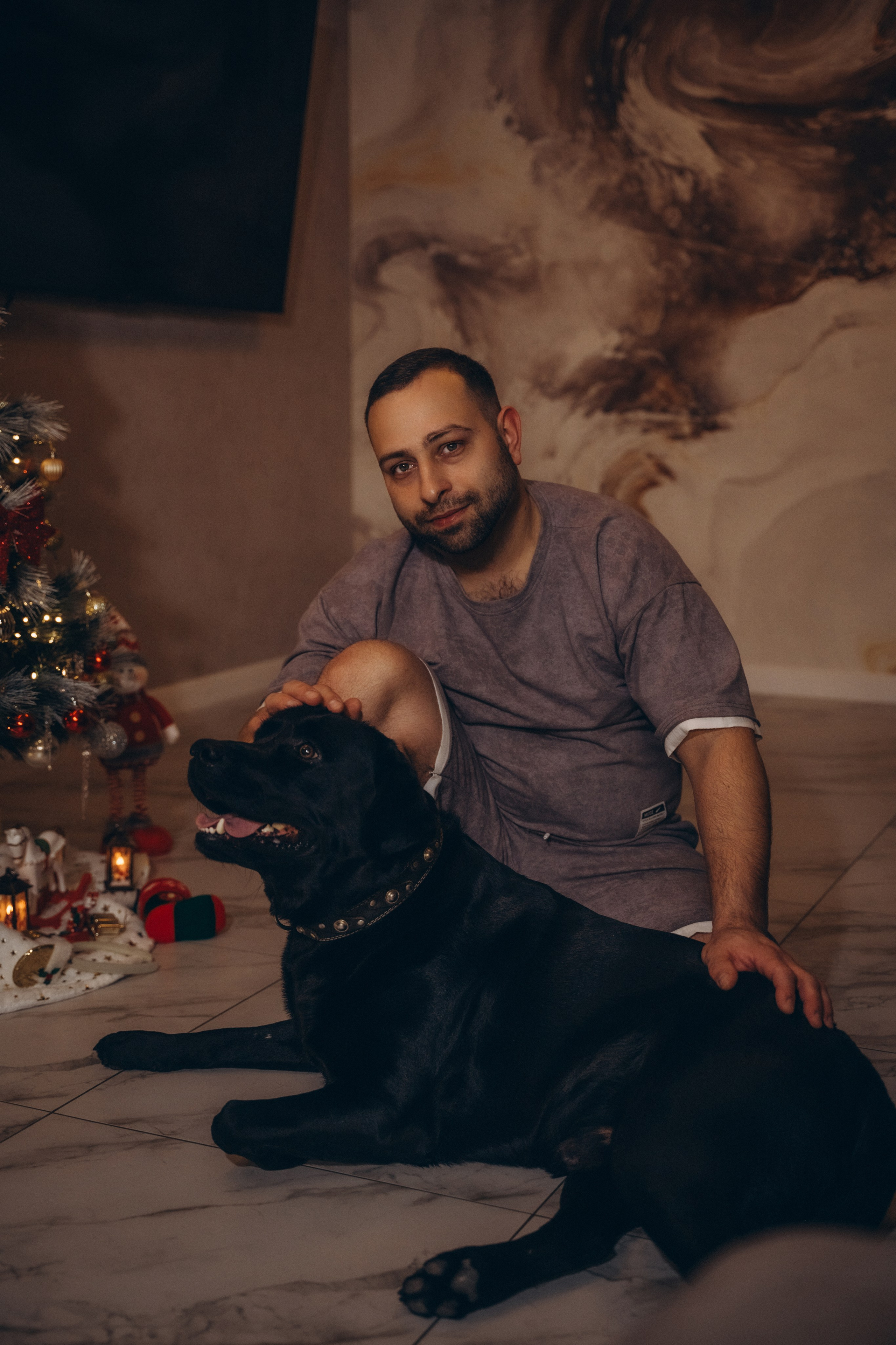 Семья Киприяновы, Новый год дома. Семейный фотограф в Белгороде Амелина Алина