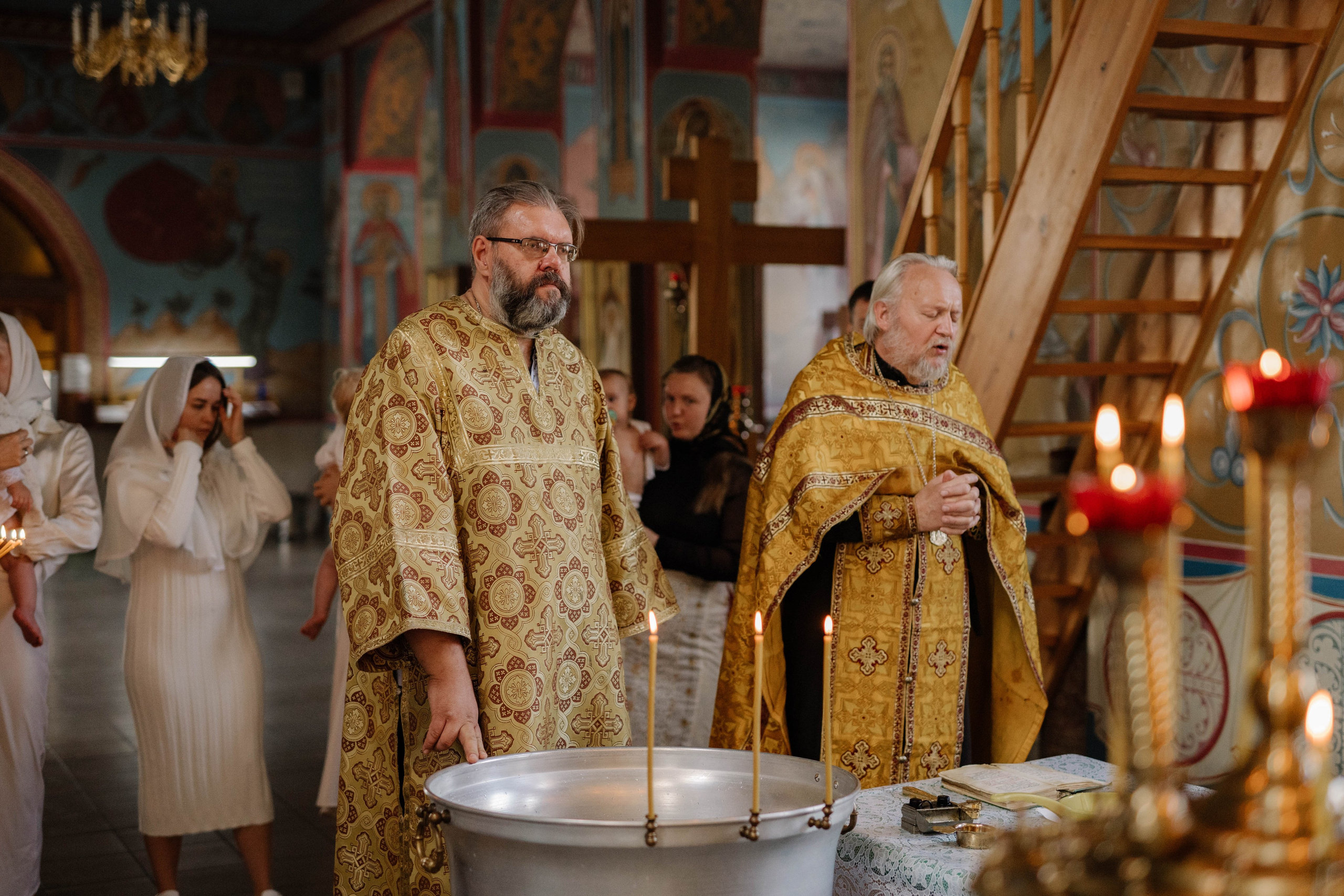Крещение Марии и Василисы. Свадебный и семейный фотограф в Калуге Анна Киреева