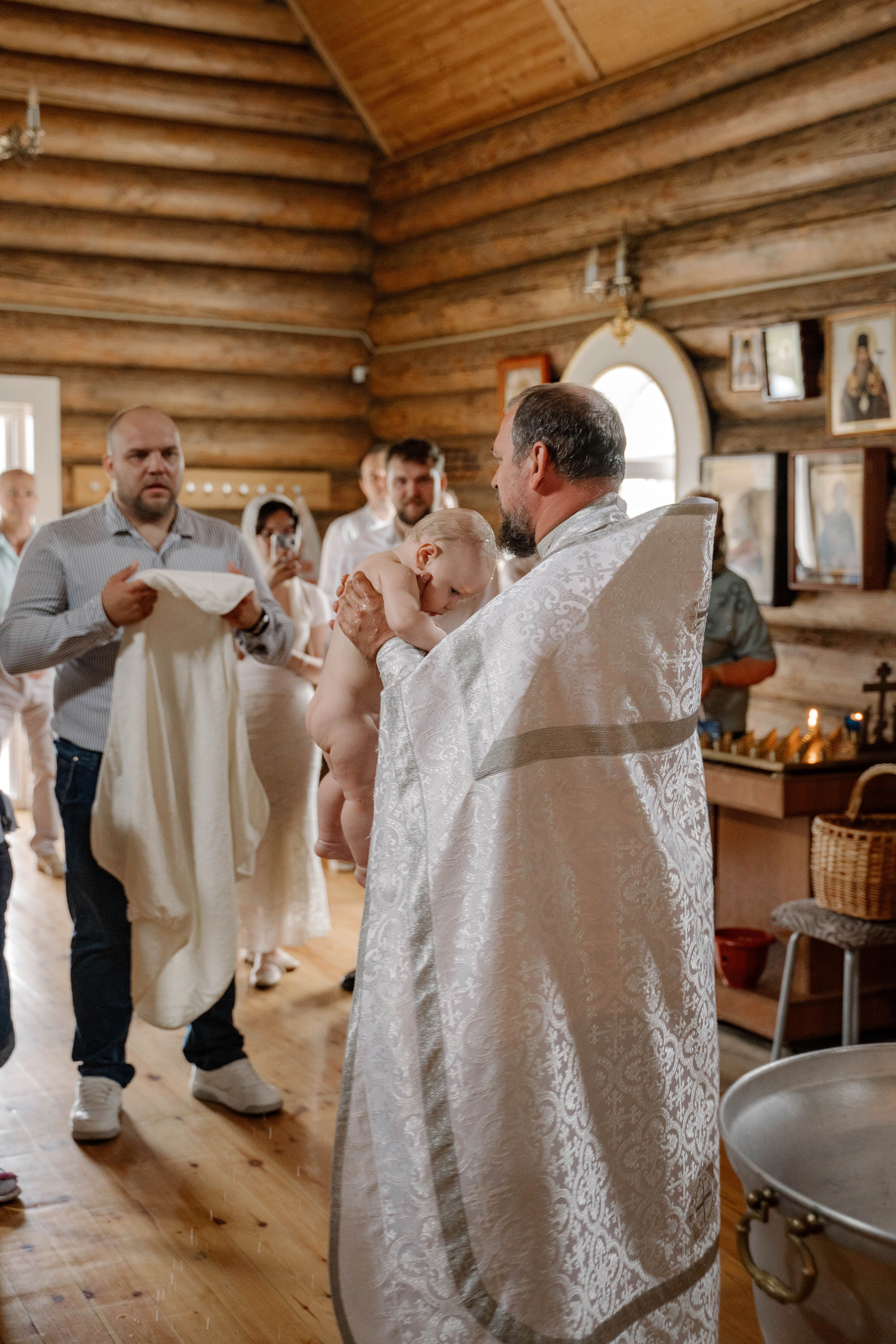 Крещение Ромы. Свадебный и семейный фотограф в Калуге Анна Киреева