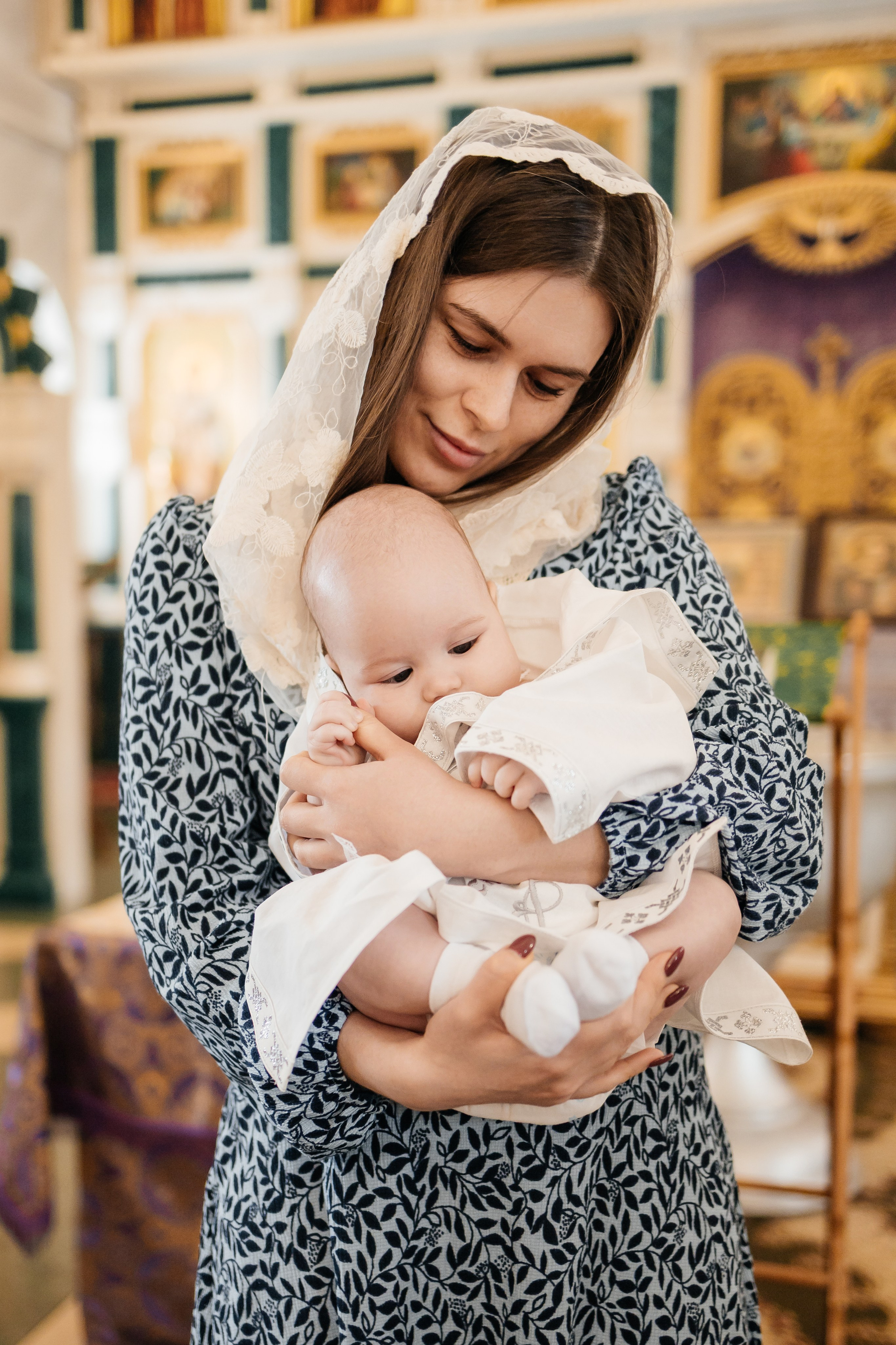 Крещение ребёнка в Сургуте. Семейный фотограф в Сургуте Инна Смолякова