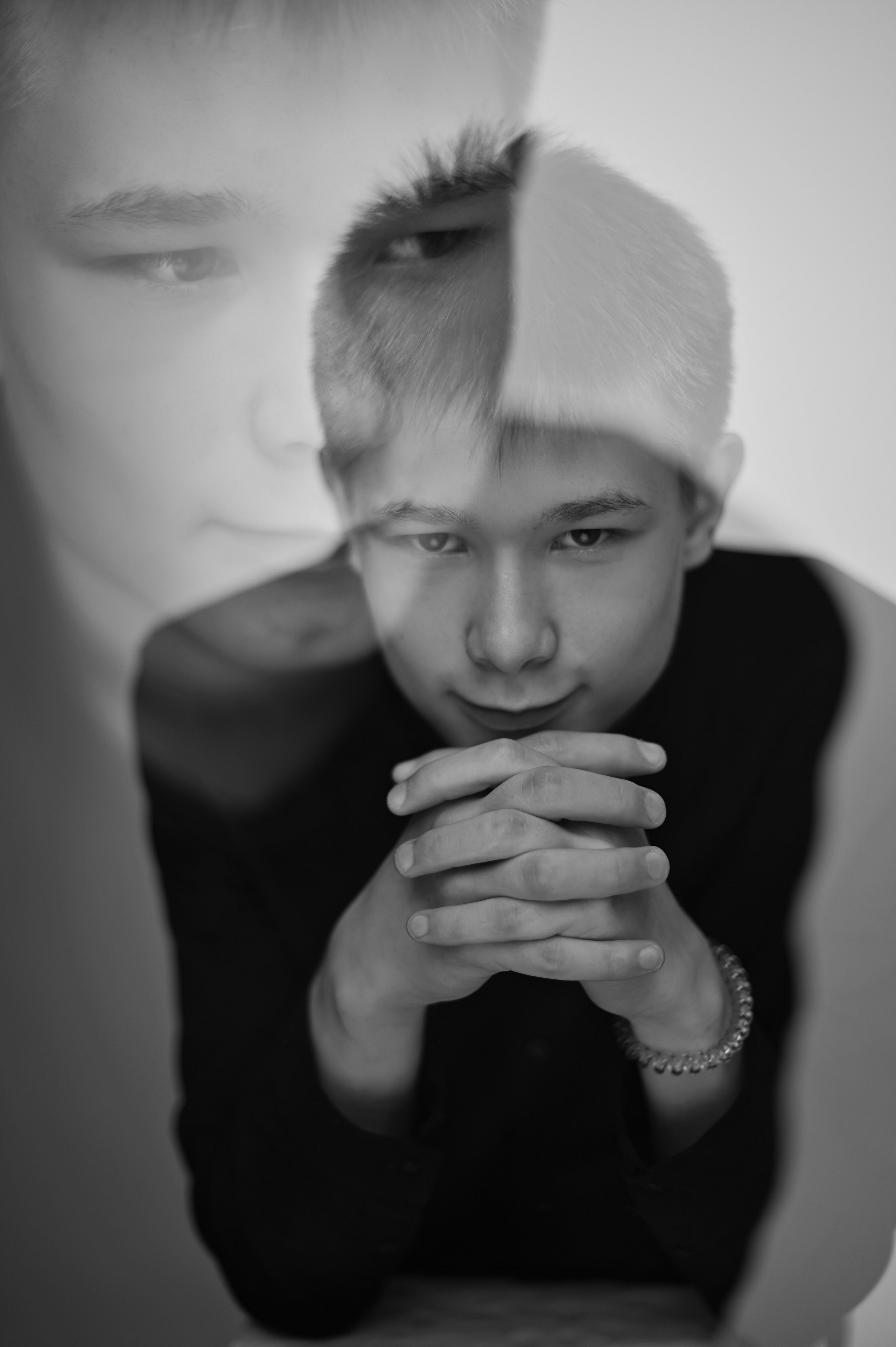 Портреты Black&White. Школьный фотограф Надежда Шамрай, креативные альбомы