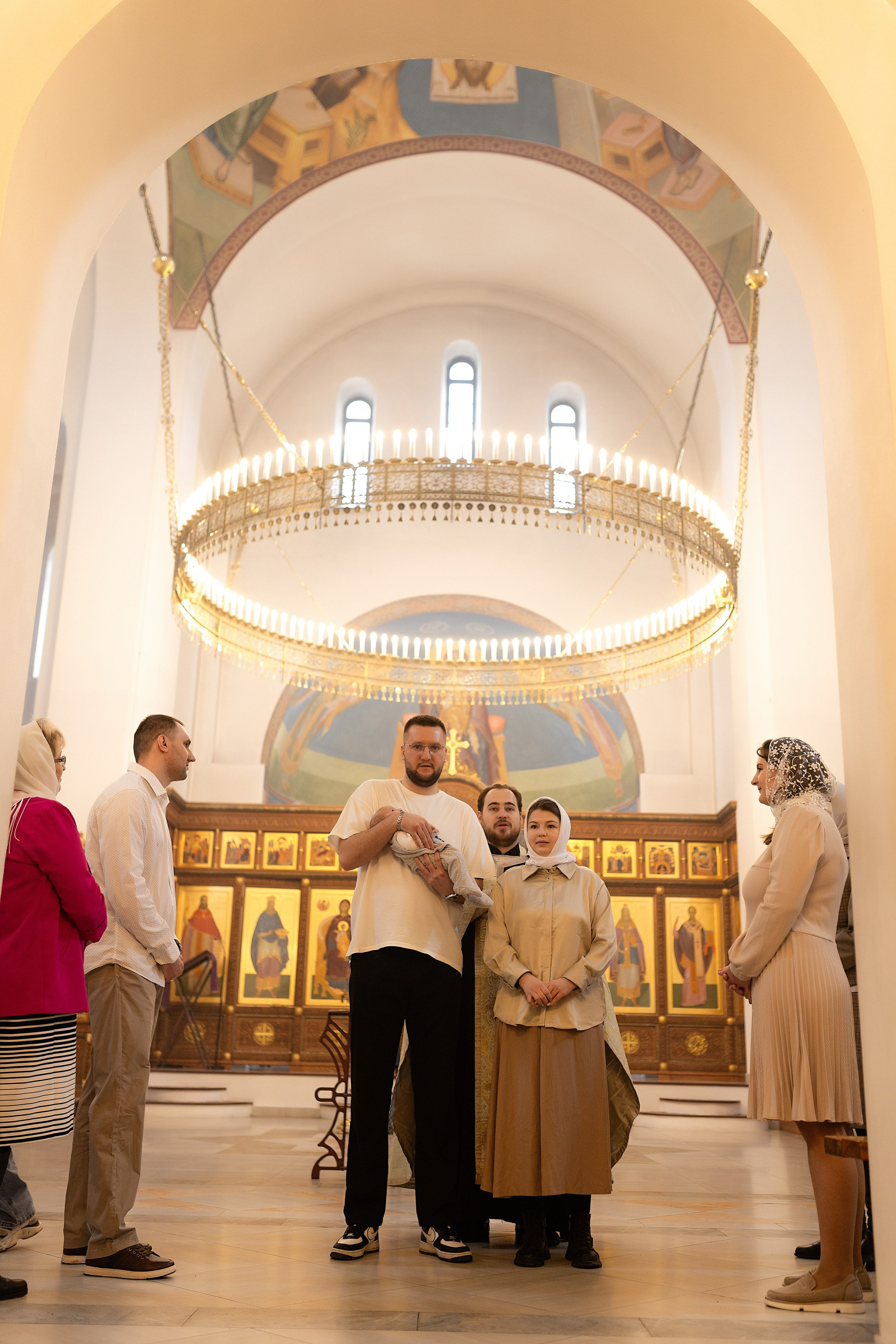 Таинство крещения Алисы. Фотограф в Железнодорожном и Балашихе