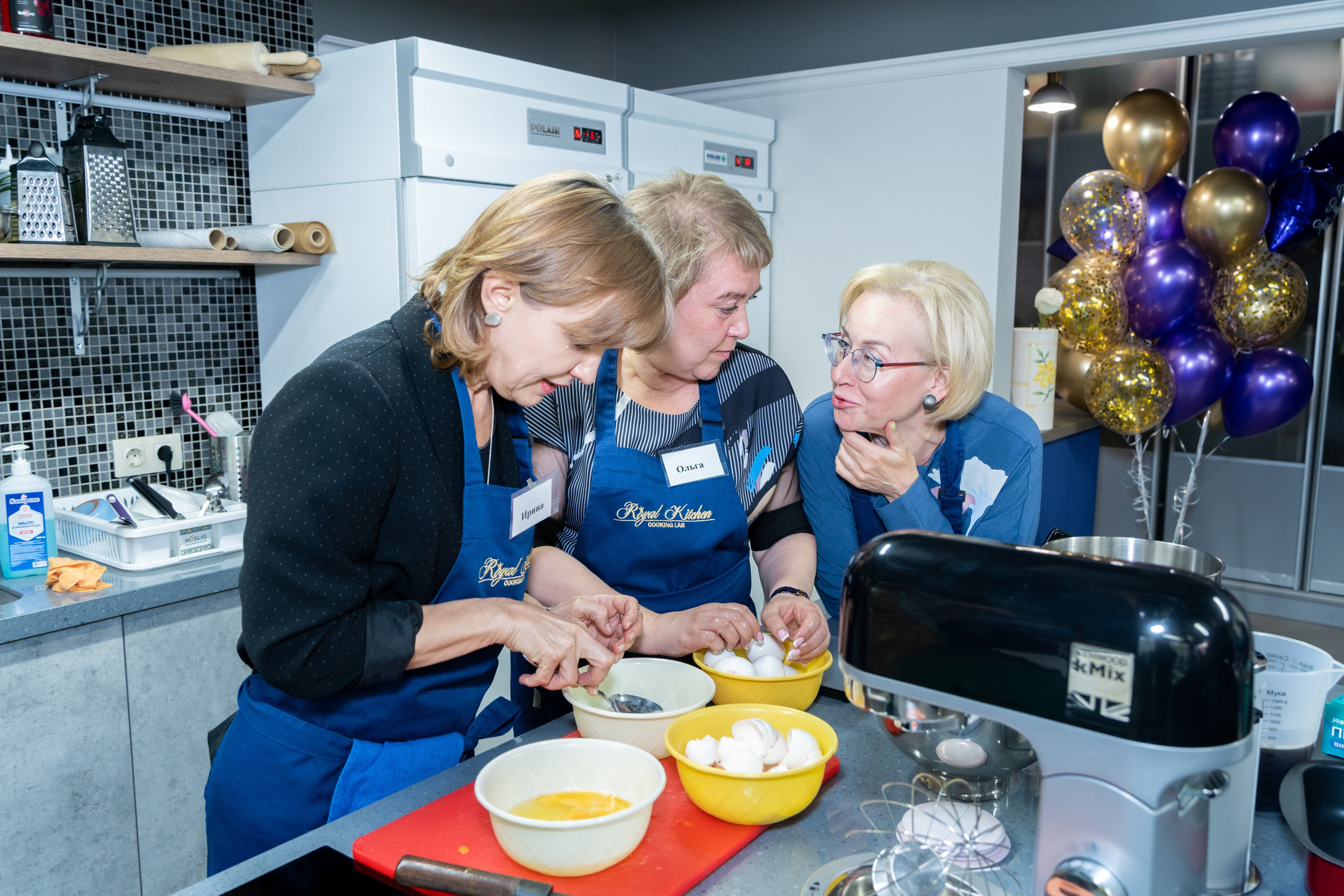 Юбилей Натальи. Кулинарная студия. Репортажный и интерьерный фотограф Александра Солдатова