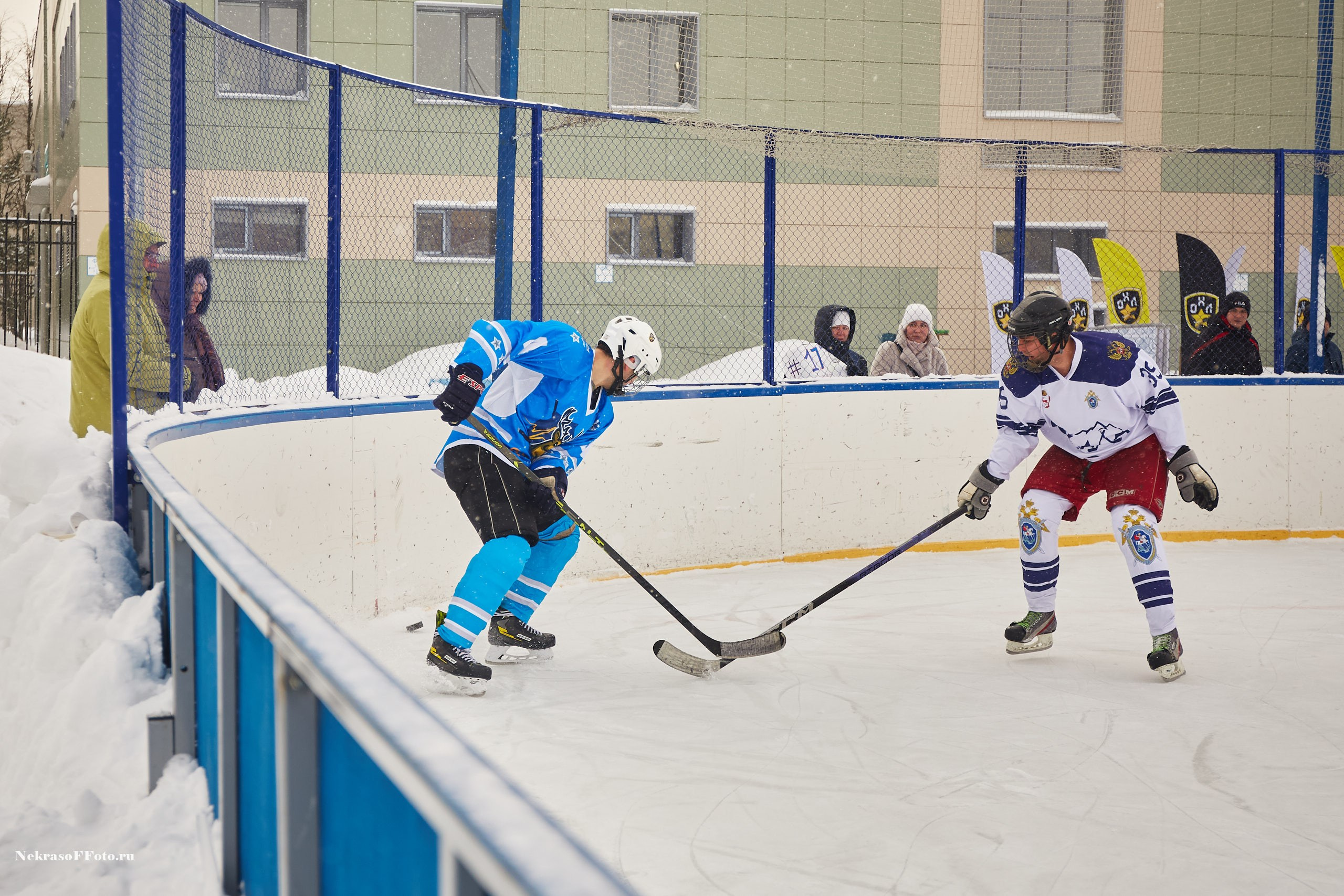 Турнир по хоккею «Русская классика» в рамках Офицерской хоккейной лиги. Спортивный фотограф Некрасов Денис