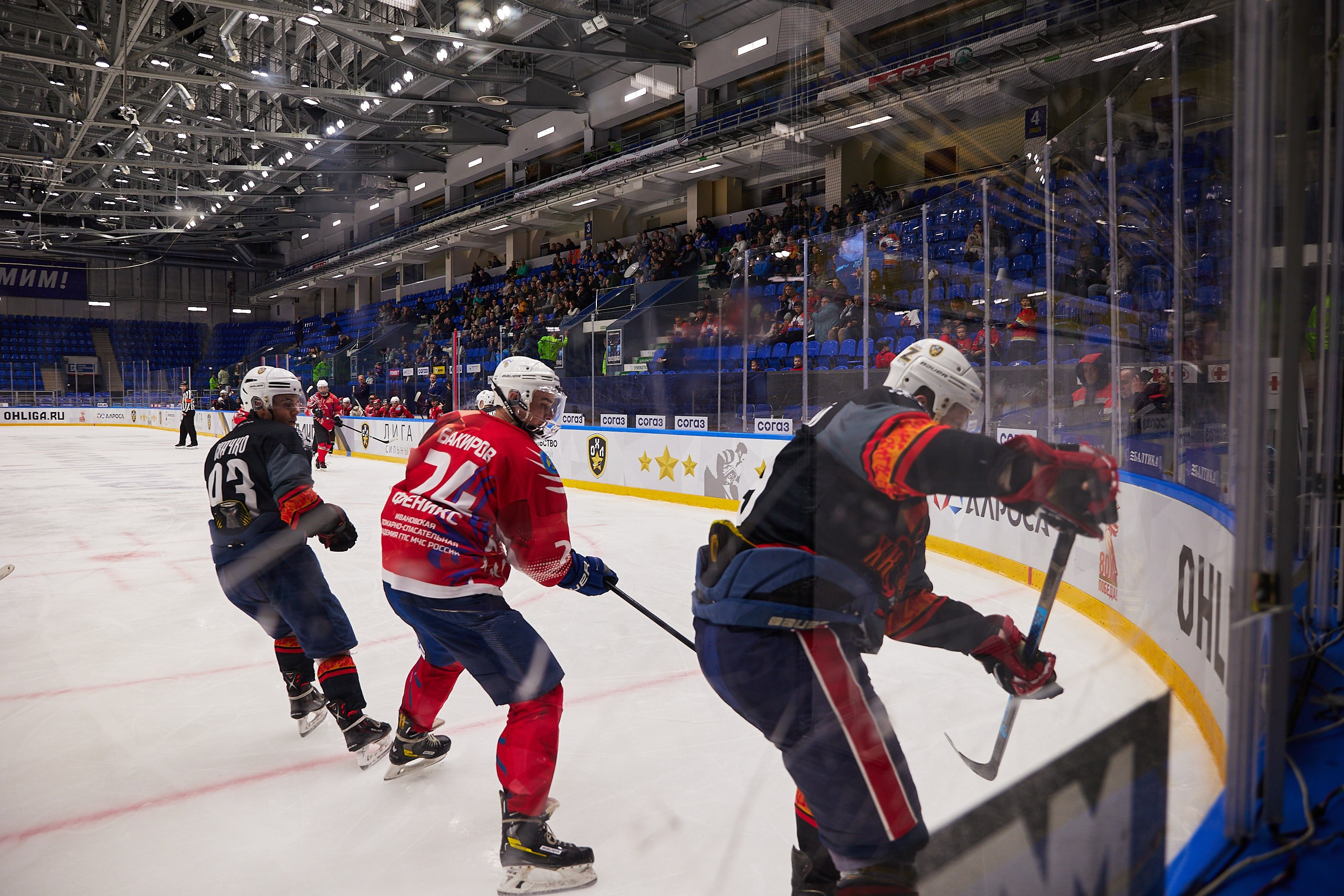 Репортаж. Офицерская хоккейная лига 2025 год. Спортивный фотограф Некрасов Денис