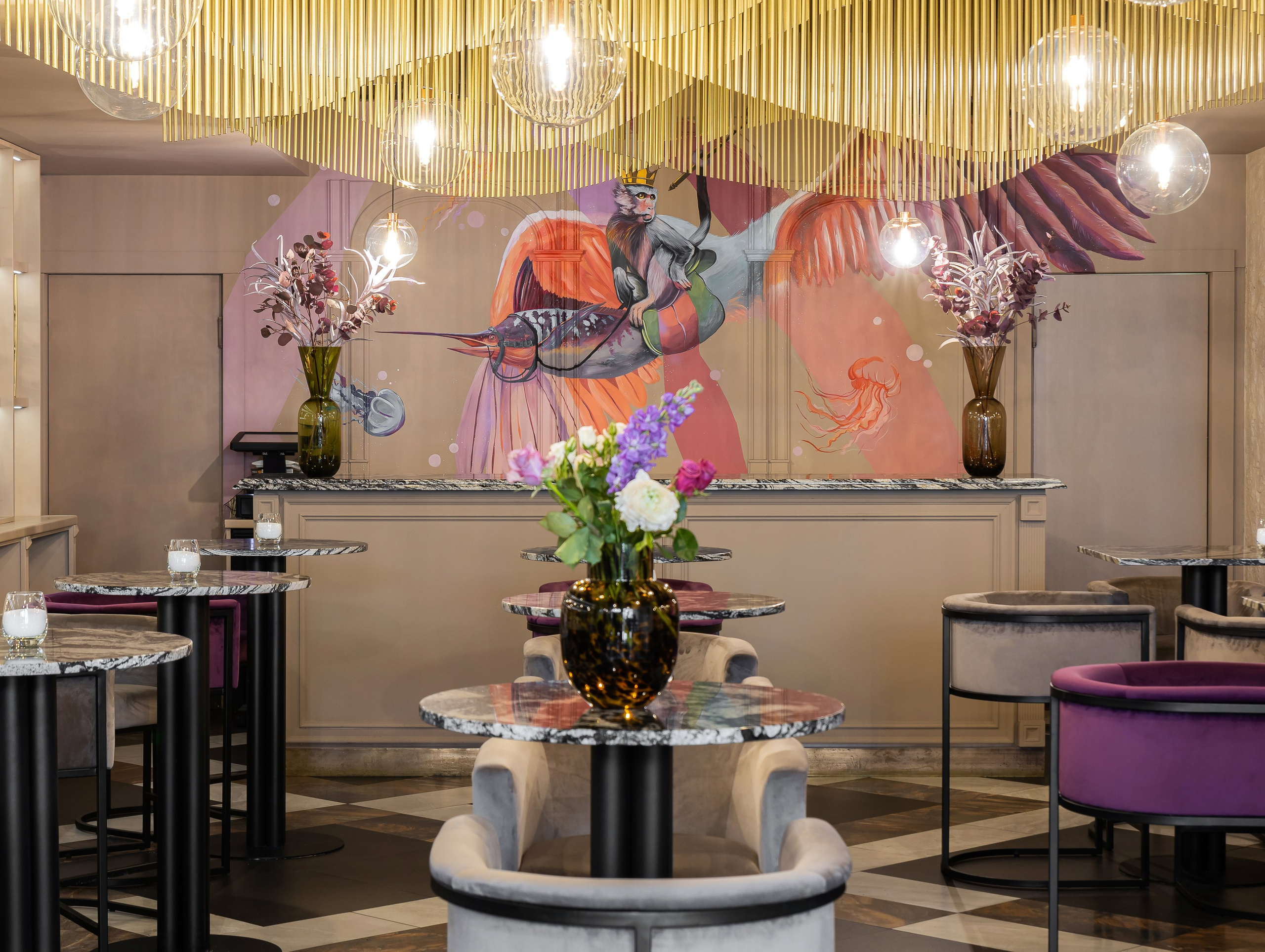 Винный ресторан Море вины. Студия интерьерного дизайна