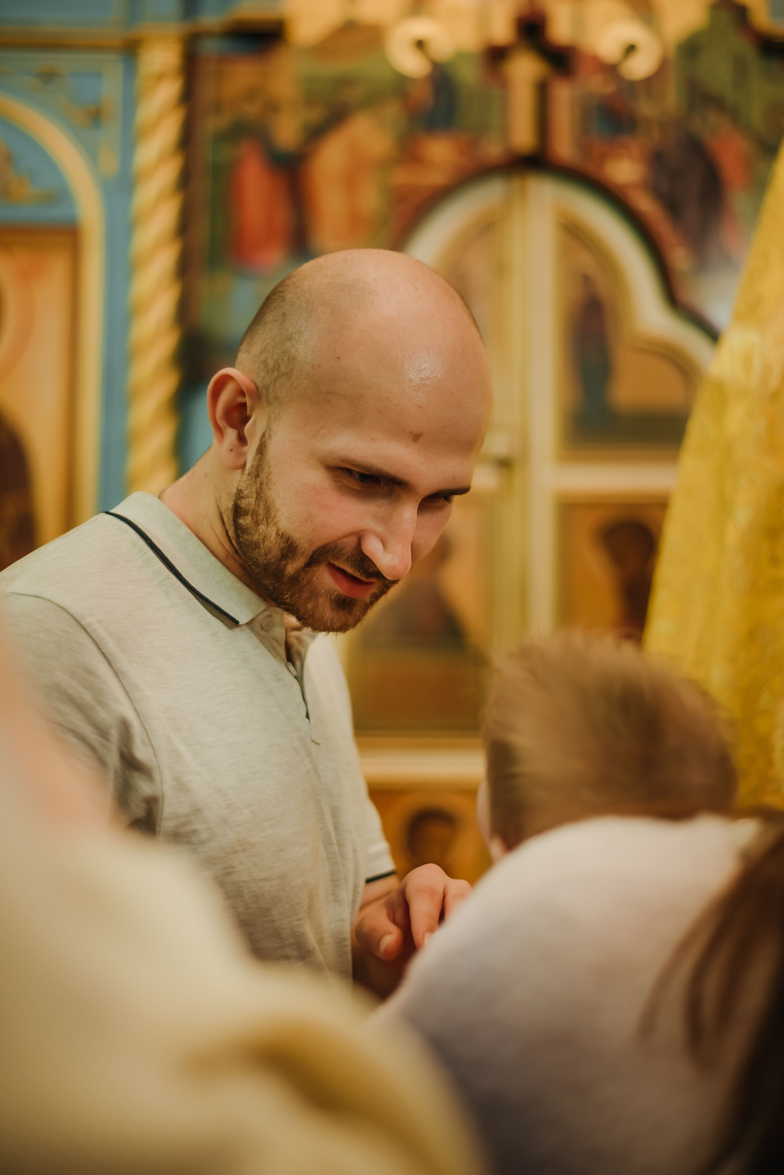 Крещение Федора. Свадебный и портретный фотограф lifestyle