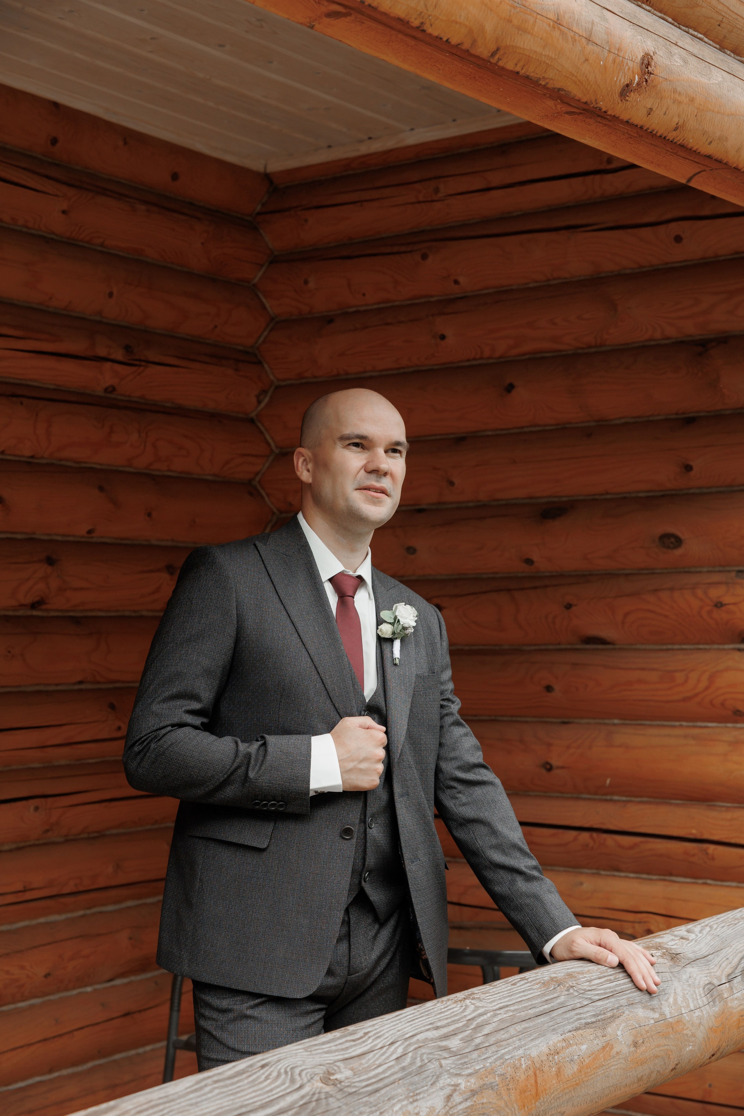 Полина и Дмитрий, загородный клуб «Барин», ЗАГС в г. Пушкино. Свадебный и репортажный фотограф (Москва, Королев и другие)