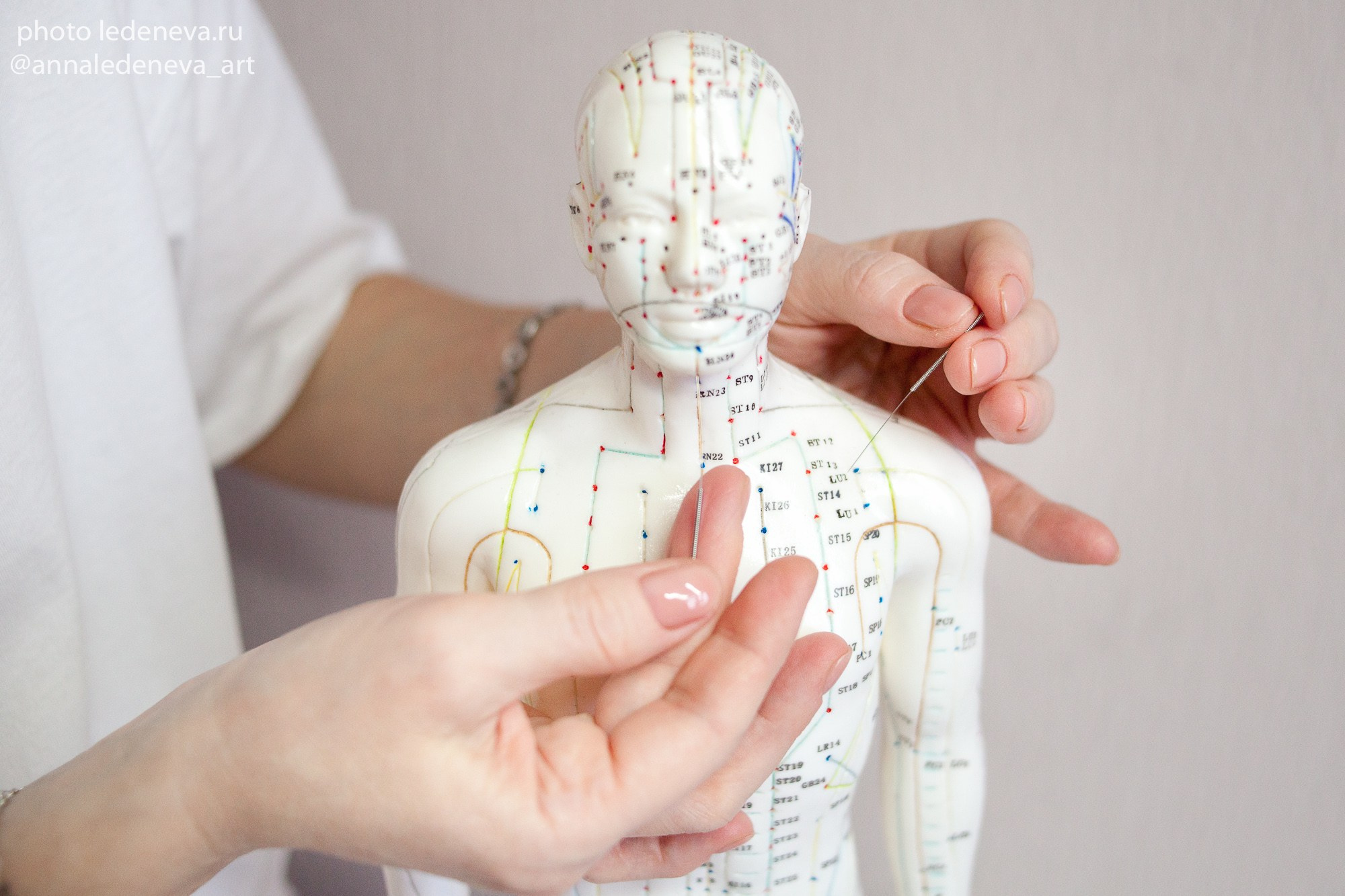 Контент съемка Массаж. Анна Леденева Фотограф