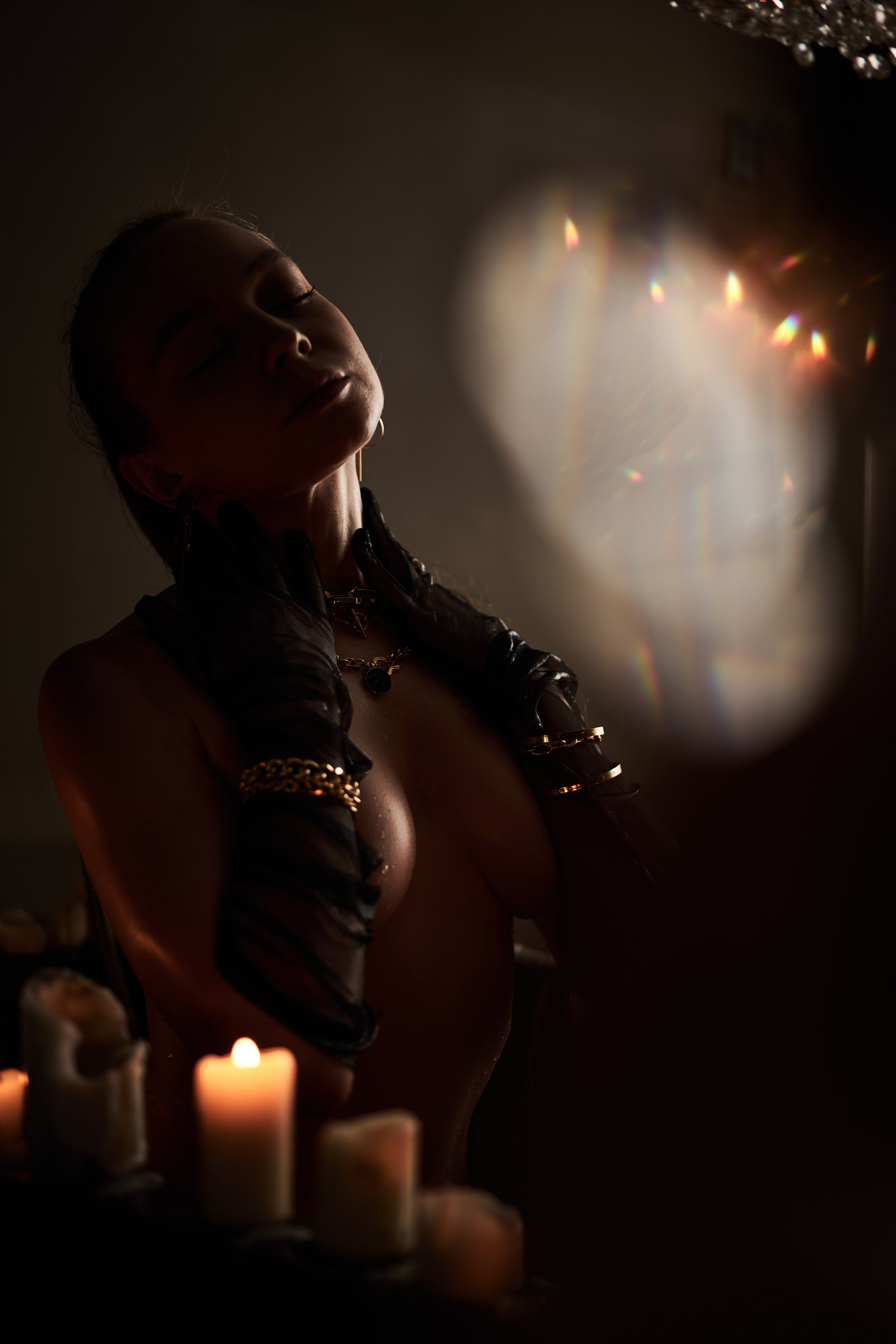 Будуарная фотосессия в студии. Фотограф Екатеринбург Кокшарова Александра