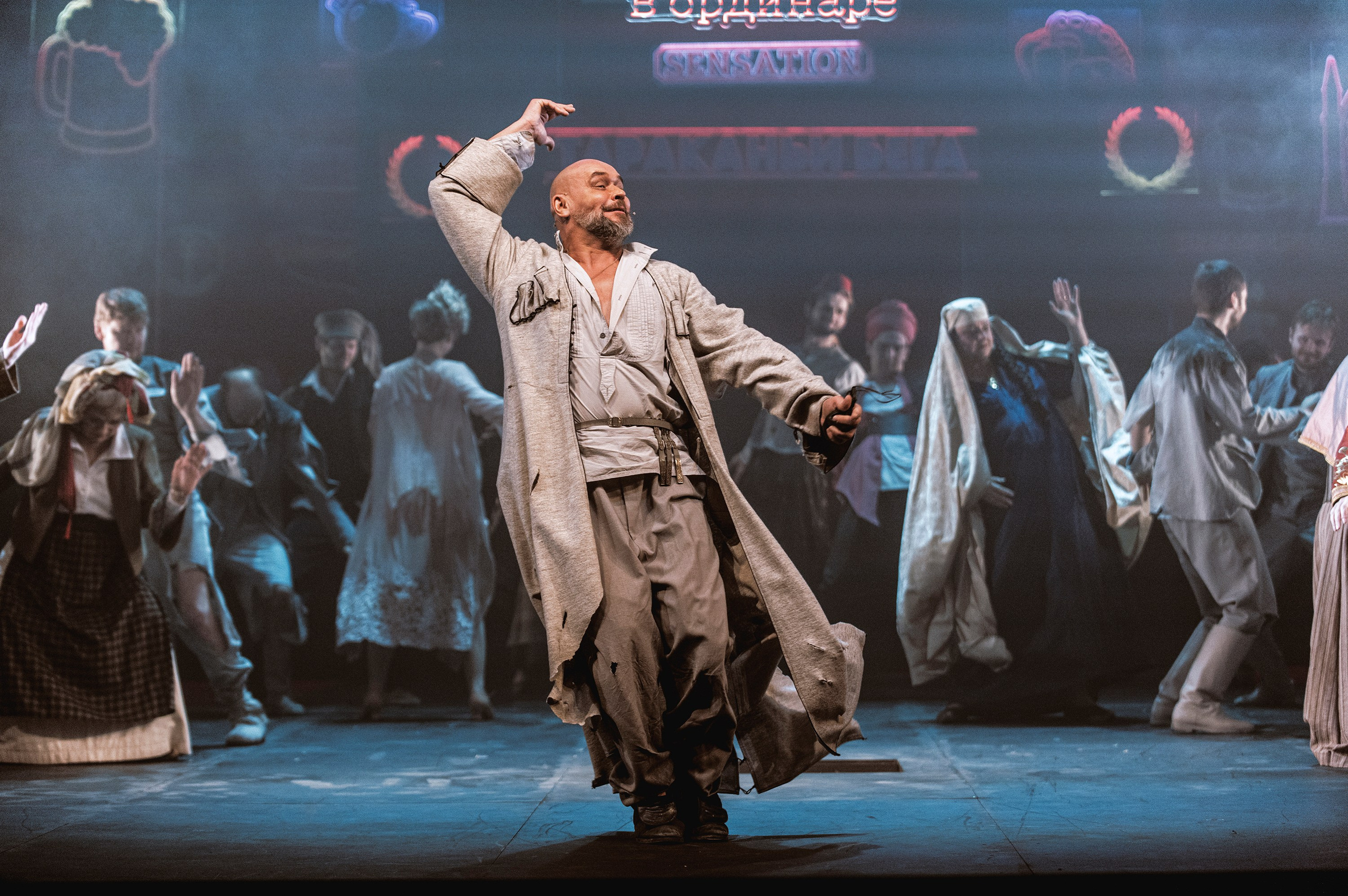 «Бег», Ленком Марка Захарова. Гастроли в Санкт-Петербурге. Фотограф Ольга Пономарева