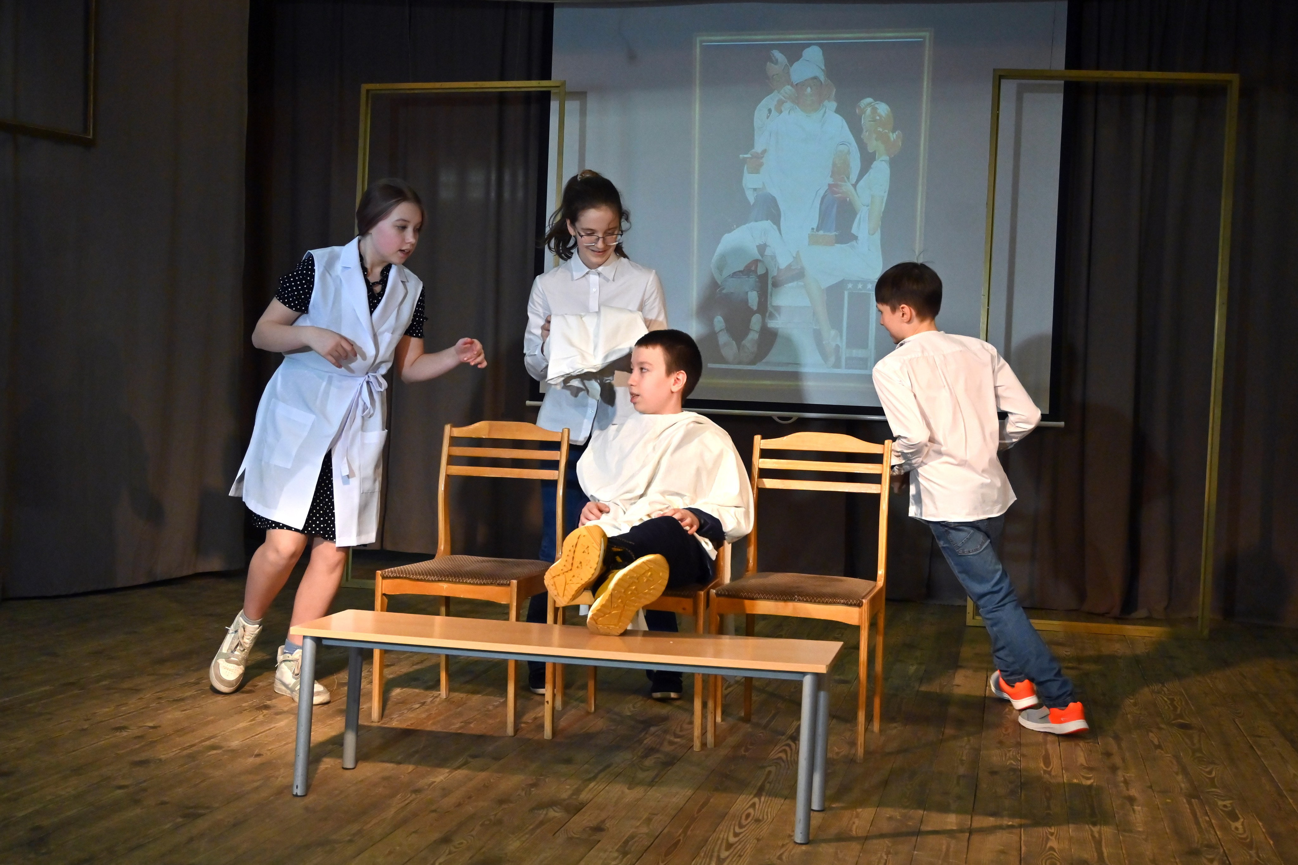 Юные театралы 09.02.2024. Профессиональный фотограф в Москве Алёна Котова