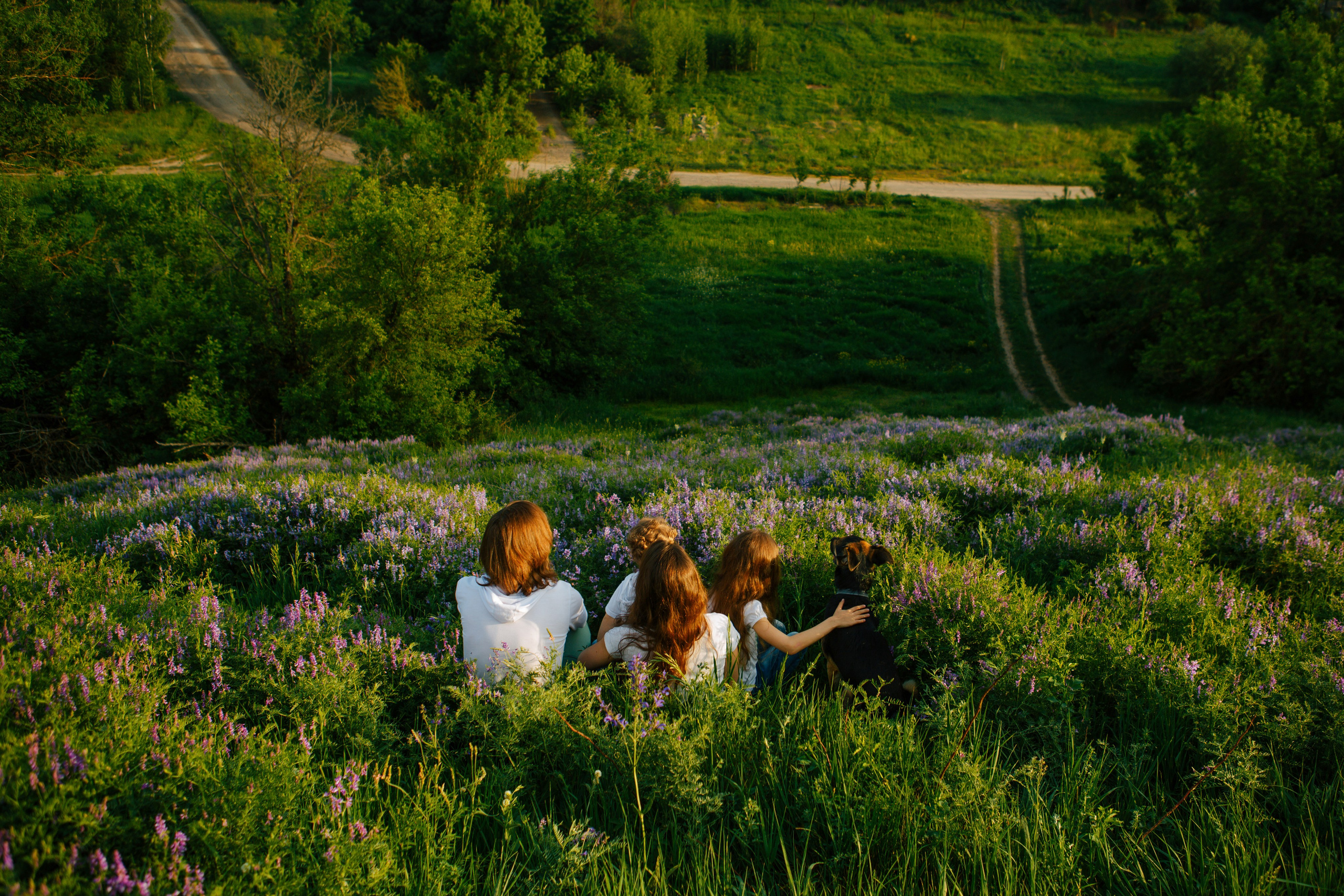 Ира, Саша, Ксюша, Макс. Фотограф Александра Рышкова