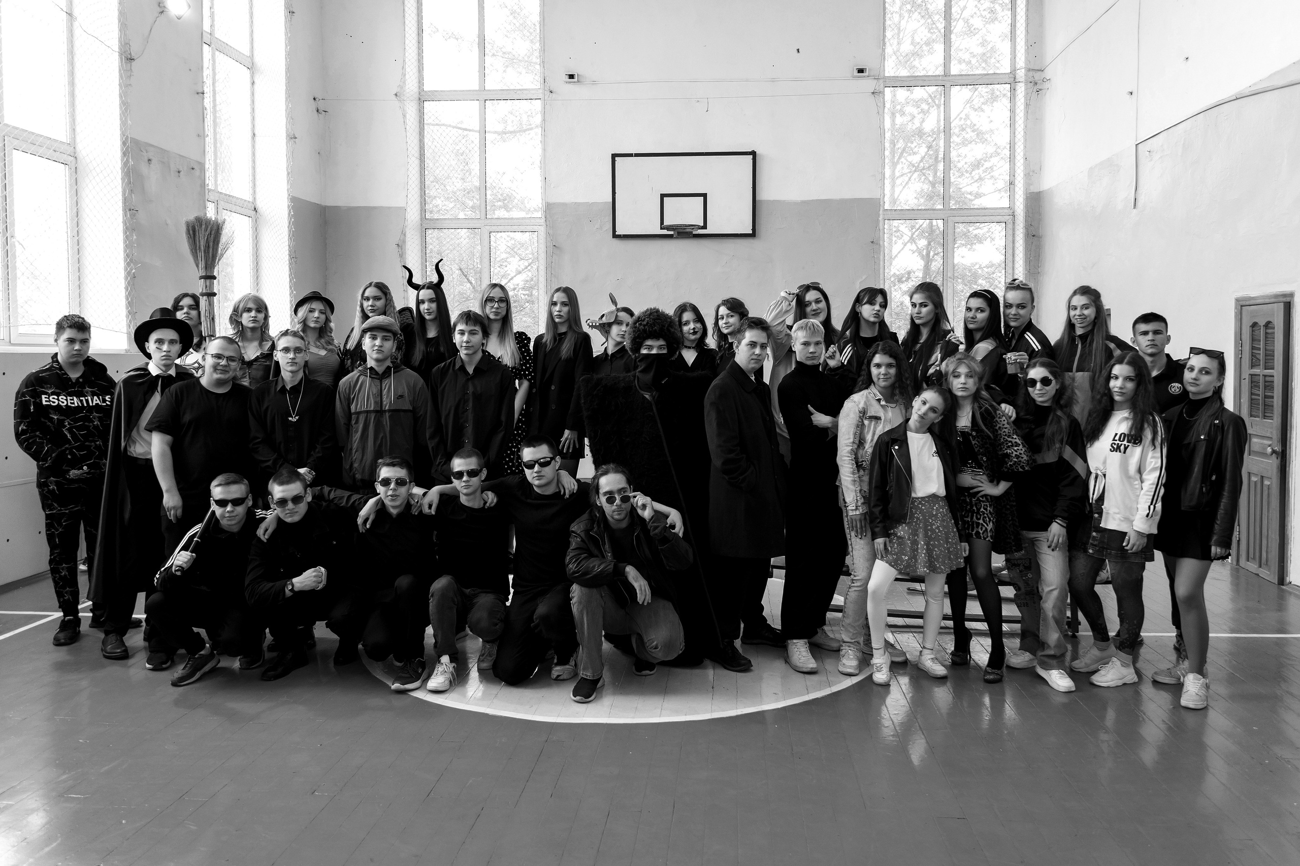 11 класс день не послушания в школе. Фотограф Любовь Корниенко, Примоский край