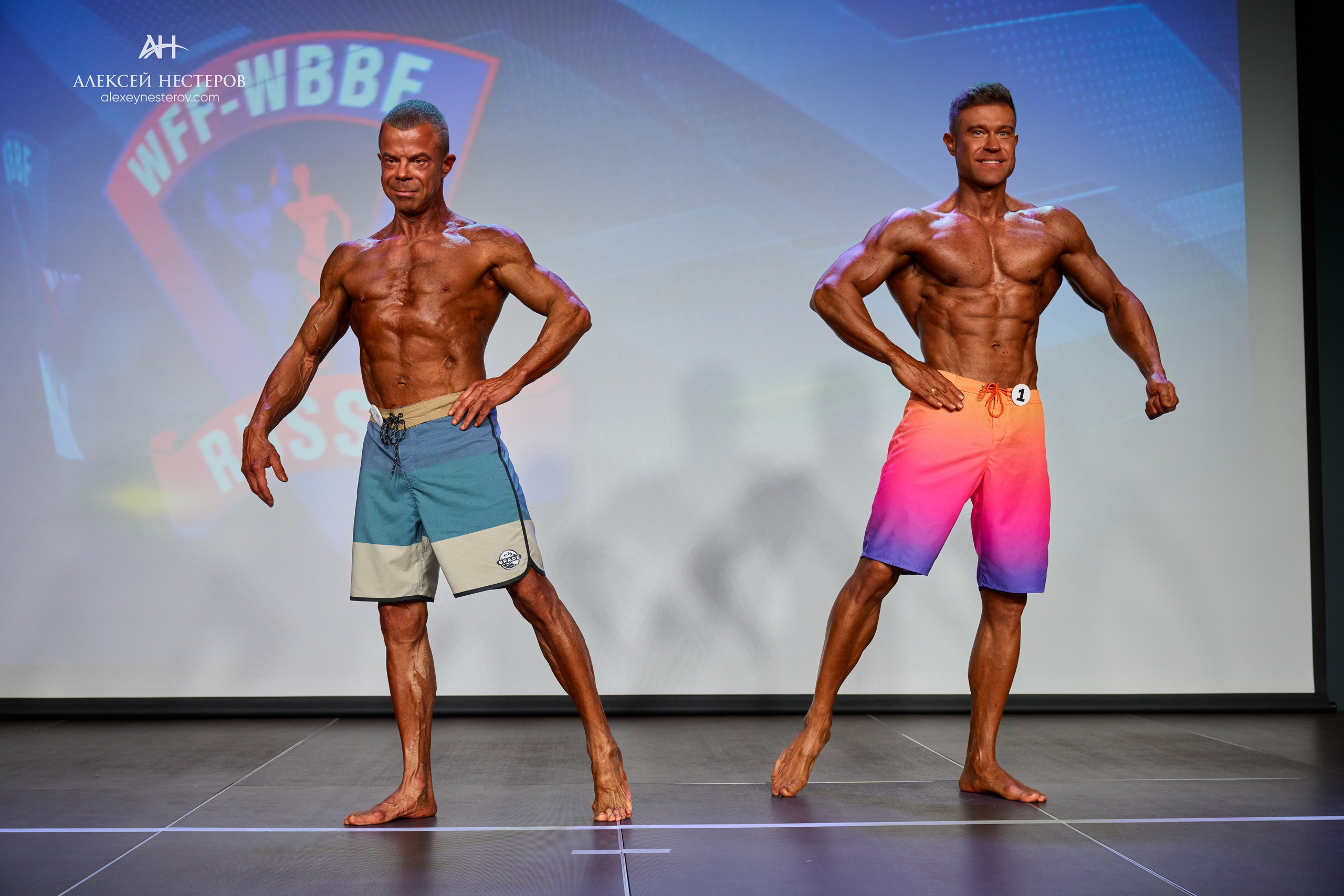 Фото с турнира «Прометей 2, WFF-WBBF Russia» 26 октября 2025. Спортивный фитнес фотограф Алексей Нестеров
