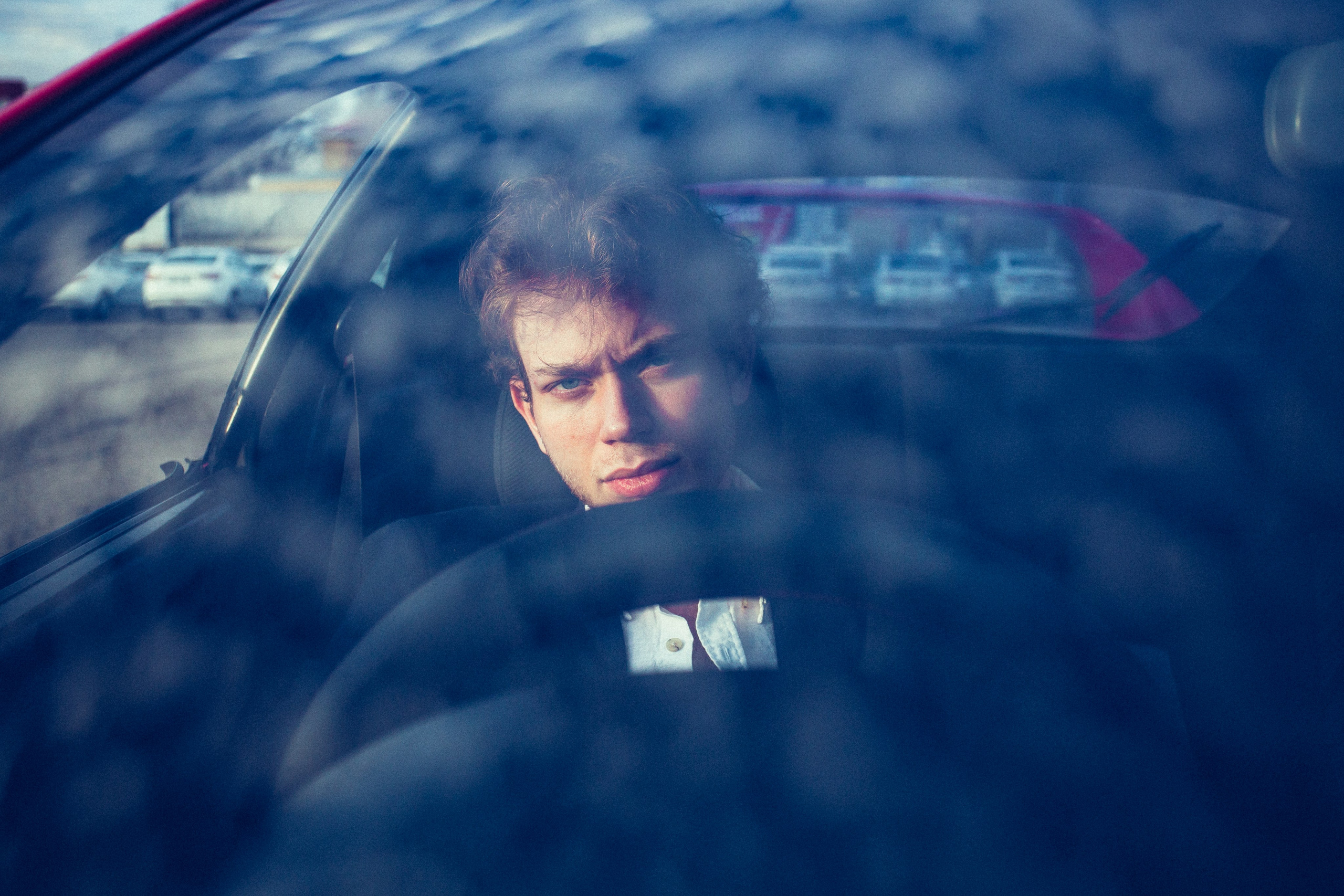 Имиджевая съемка с машиной. Фотограф Денис Денисов