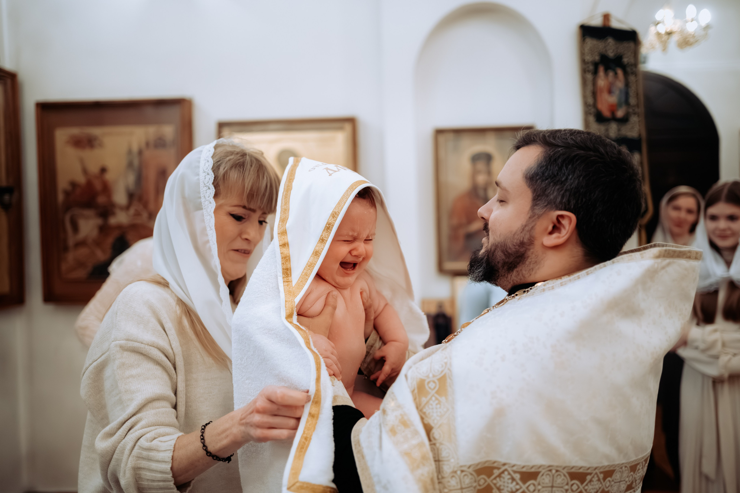 Фотосессия крещения в парке Елочки Домодедово. Семейный фотограф в Москве и в Домодедово Екатерина Патракова