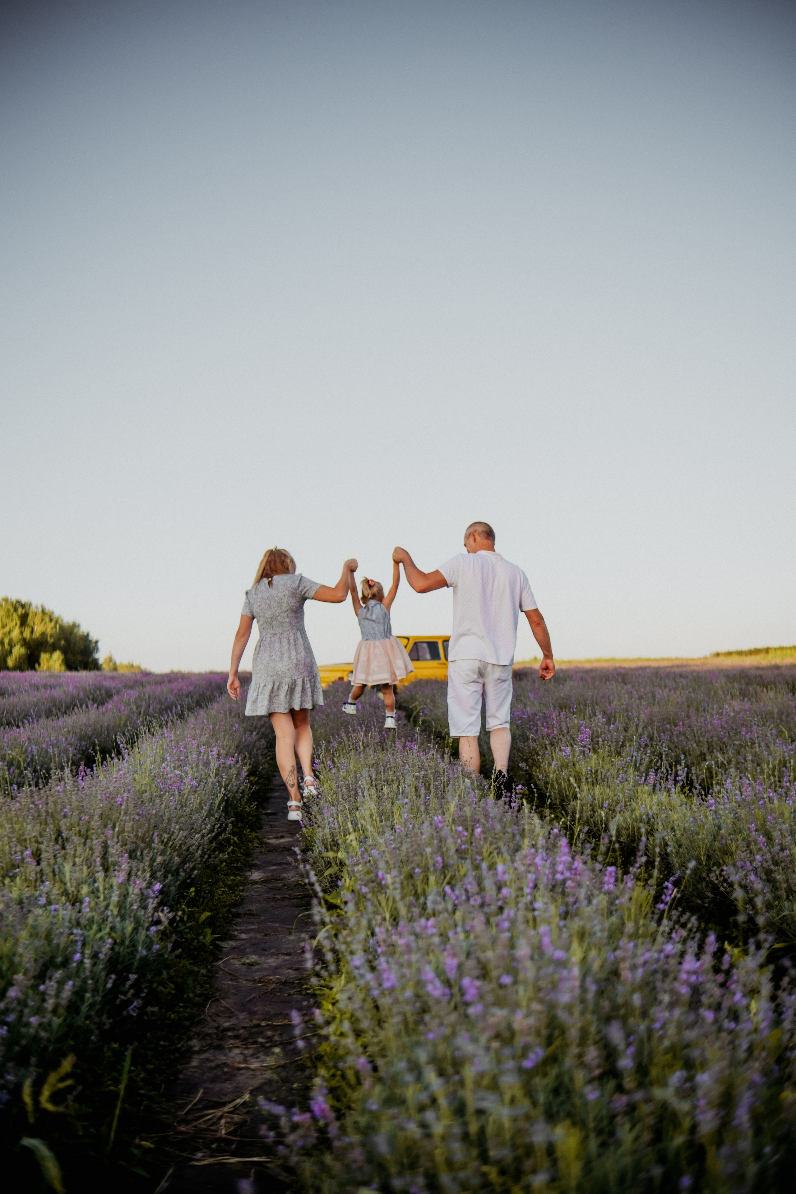 Семейная съемка в лованде. Nattie.ph