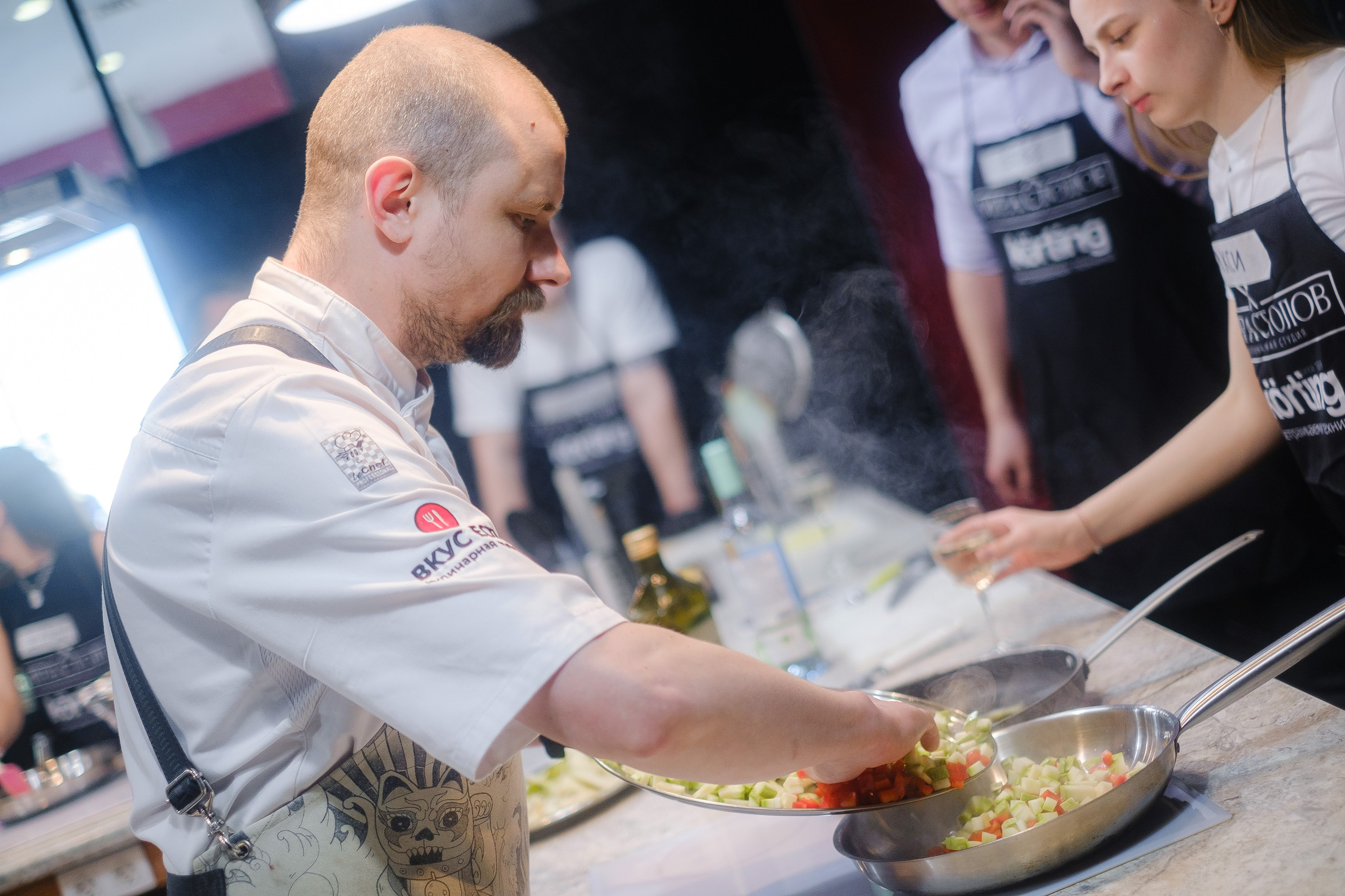 Корпоратив на кулинарном мк. Фотограф Мария Хлебникова Санкт-Петербург Москва