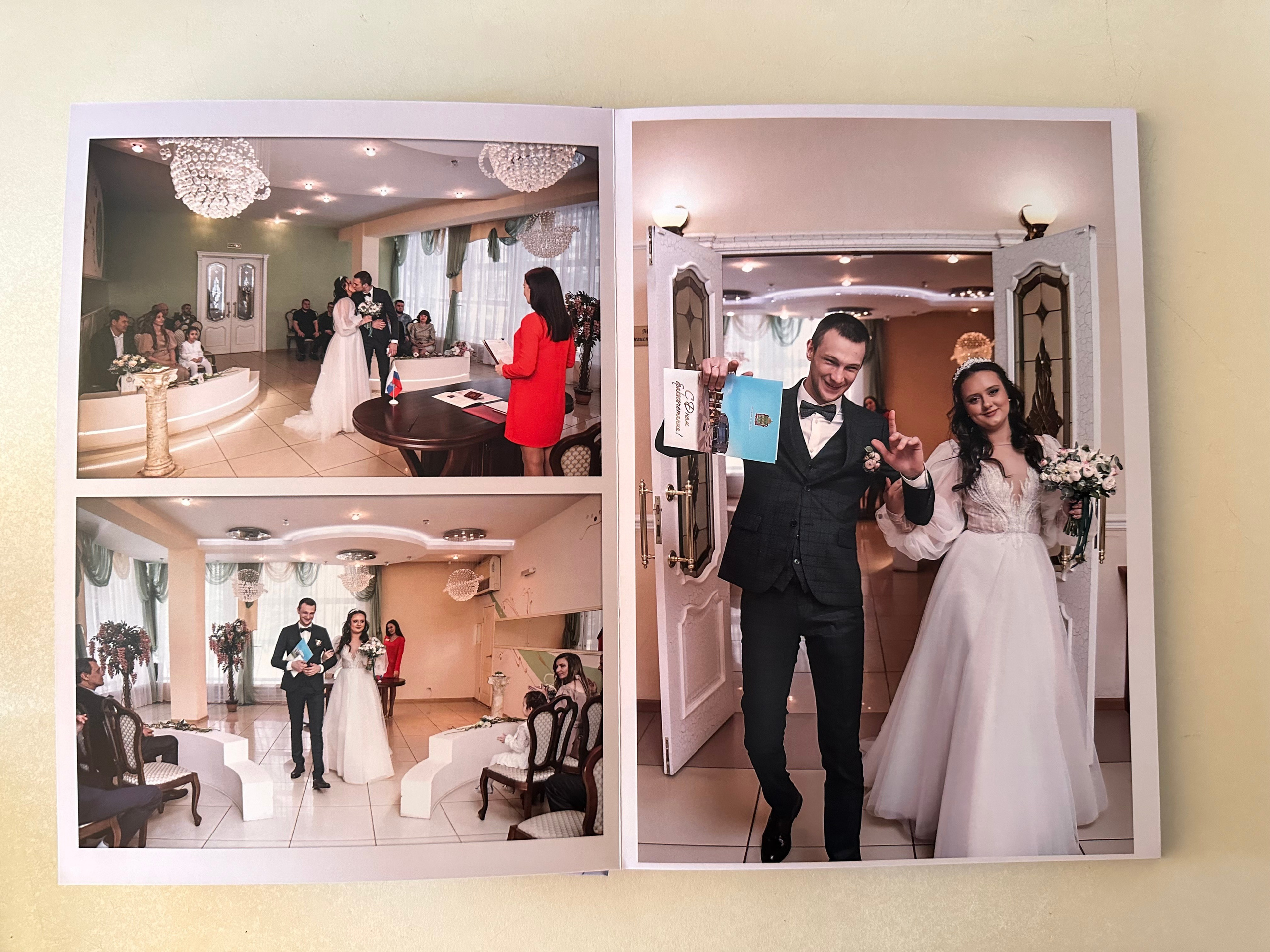 Свадебная фотокнига 21*30. Фотограф г. Пенза — Светлана Зойкина