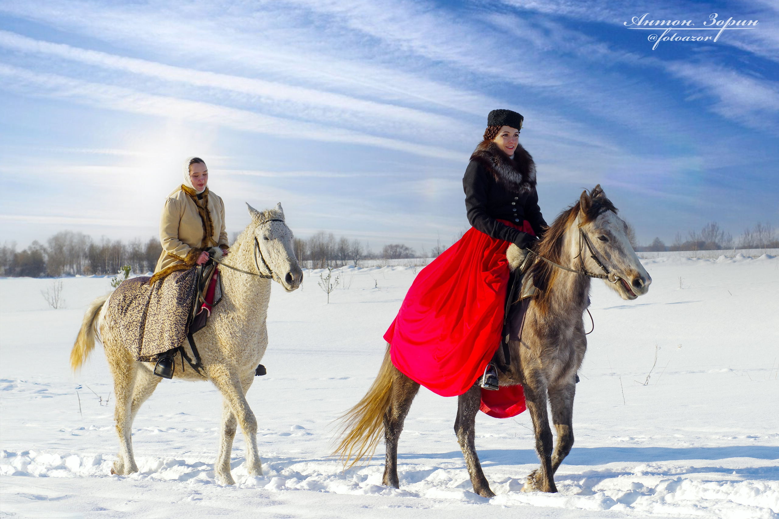 Конная охота. Семейный и детский фотограф Антон Зорин