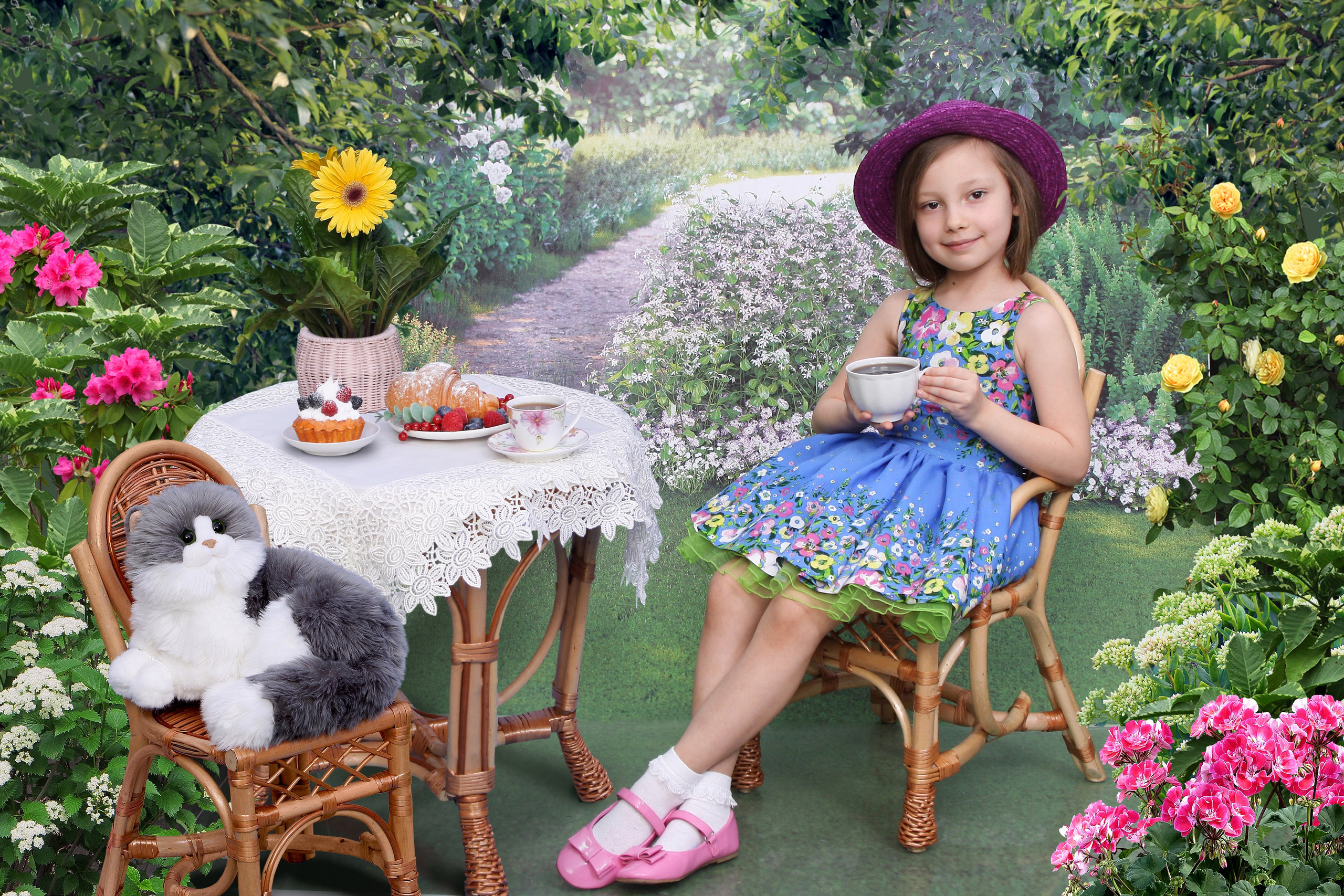 КОМПАНИЯ КРАЙФОТО ФОТОСЕССИЯ ПИКНИК В САДУ