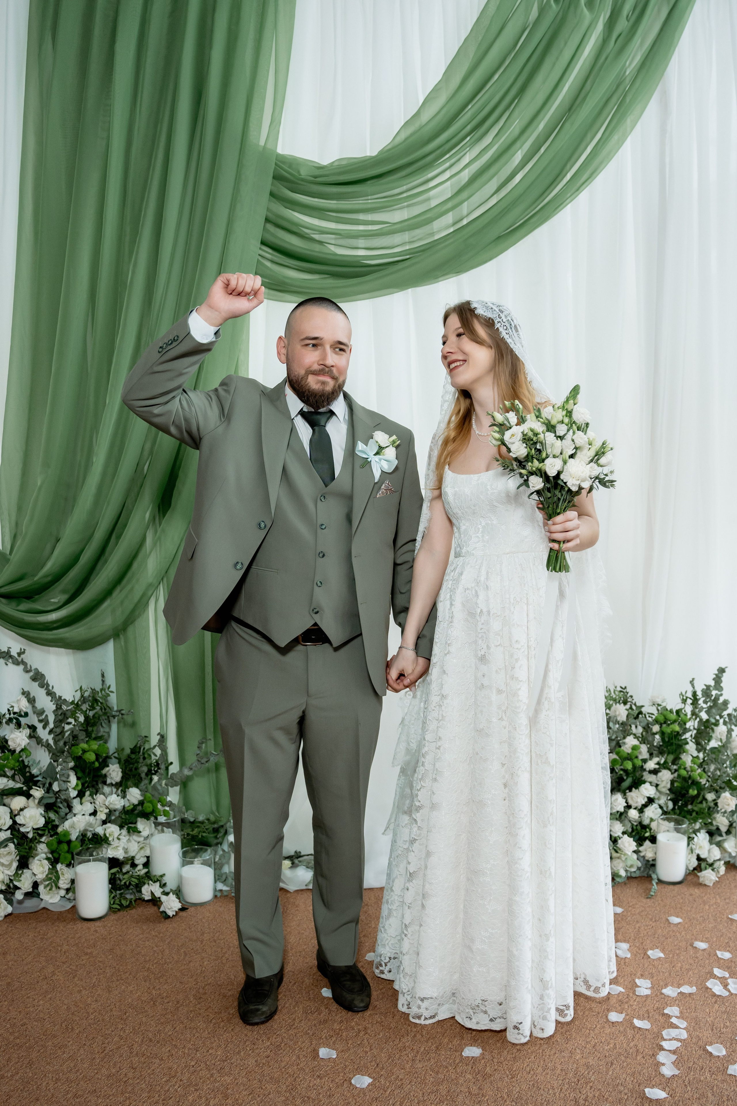 Ярослав и Дарья. Регистрация и банкет. Фотограф и видеограф в Москве и Московской области Мария Вишня