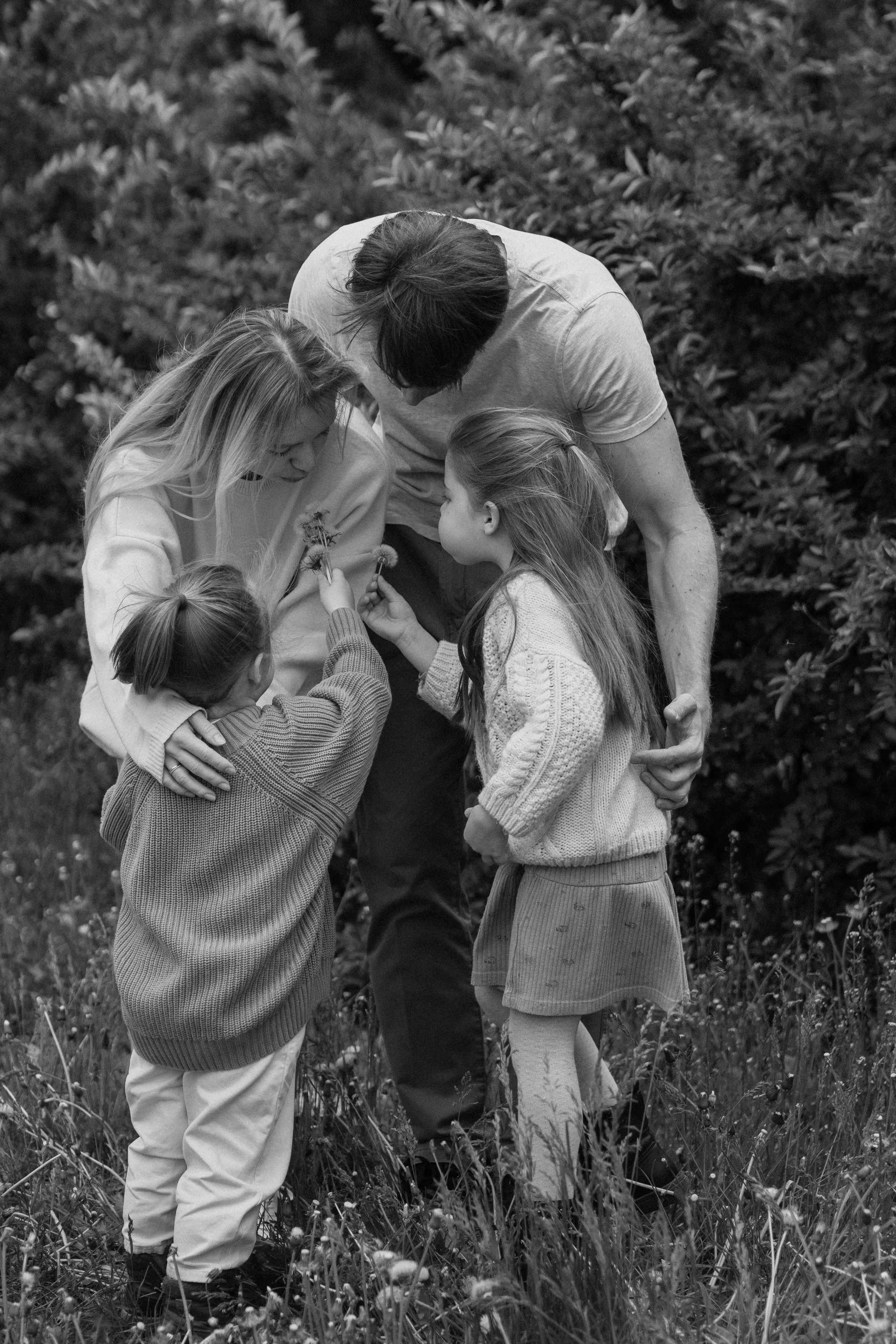 Света, Вася, Аня, Диана. Семейный фотограф Москва